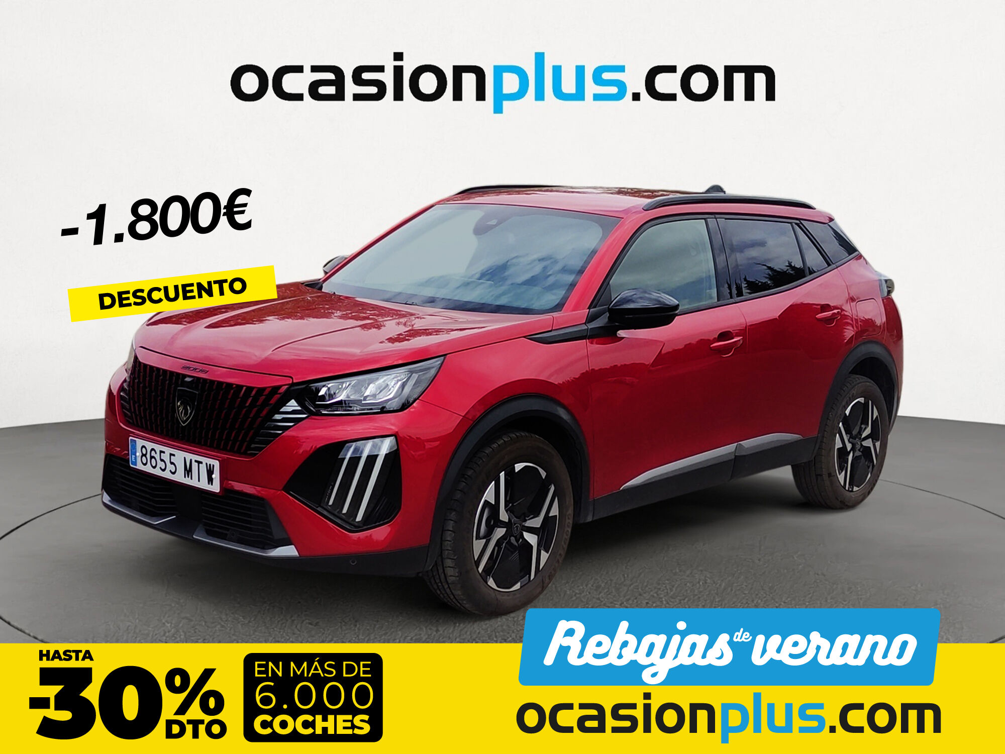 PEUGEOT 2008 (PureTech 100 S&S Allure 75 kW (100 CV)) en Madrid