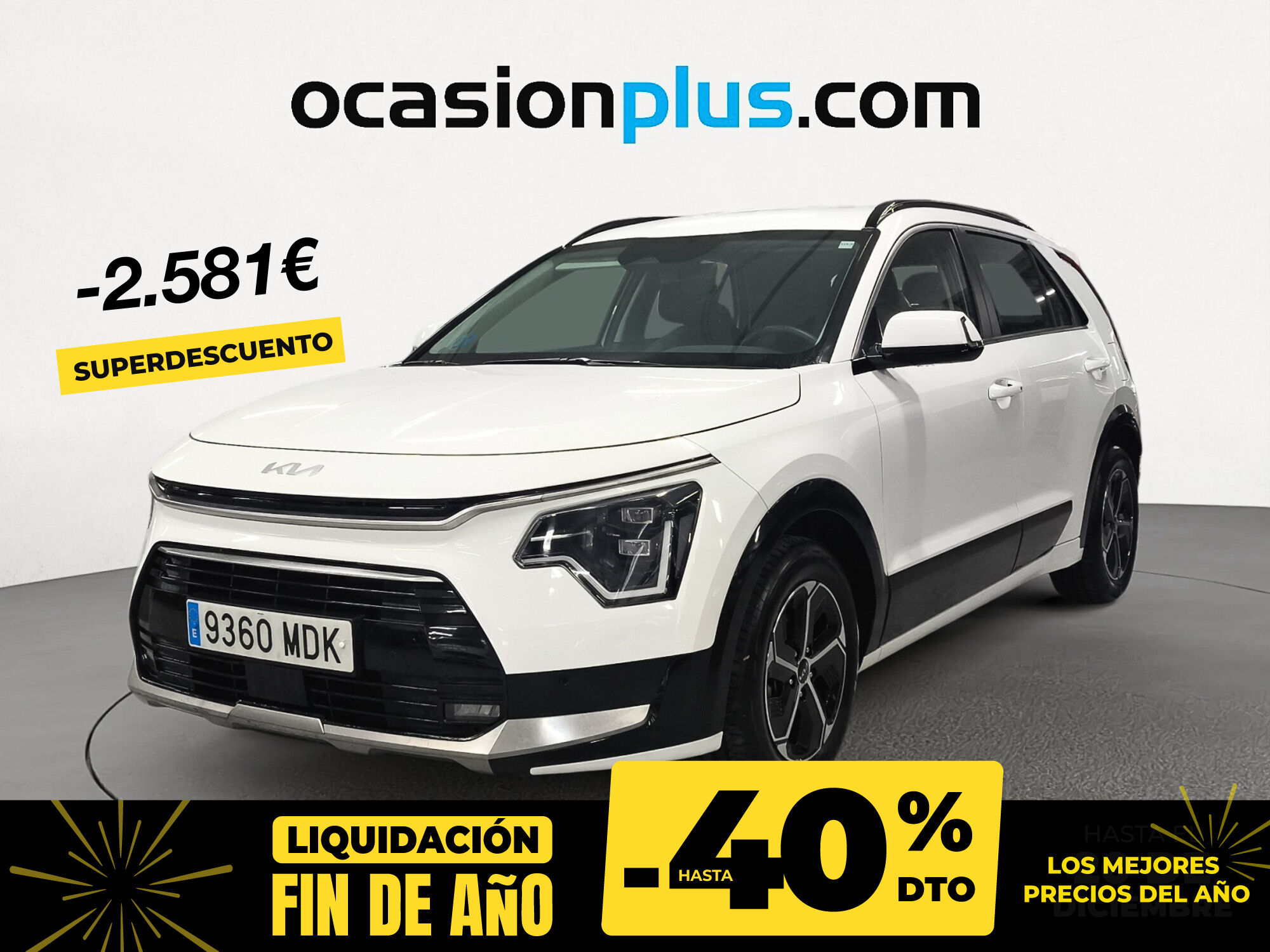 KIA Niro (1.6 GDi HEV Híbrido Drive 104 kW (141 CV)) en Madrid