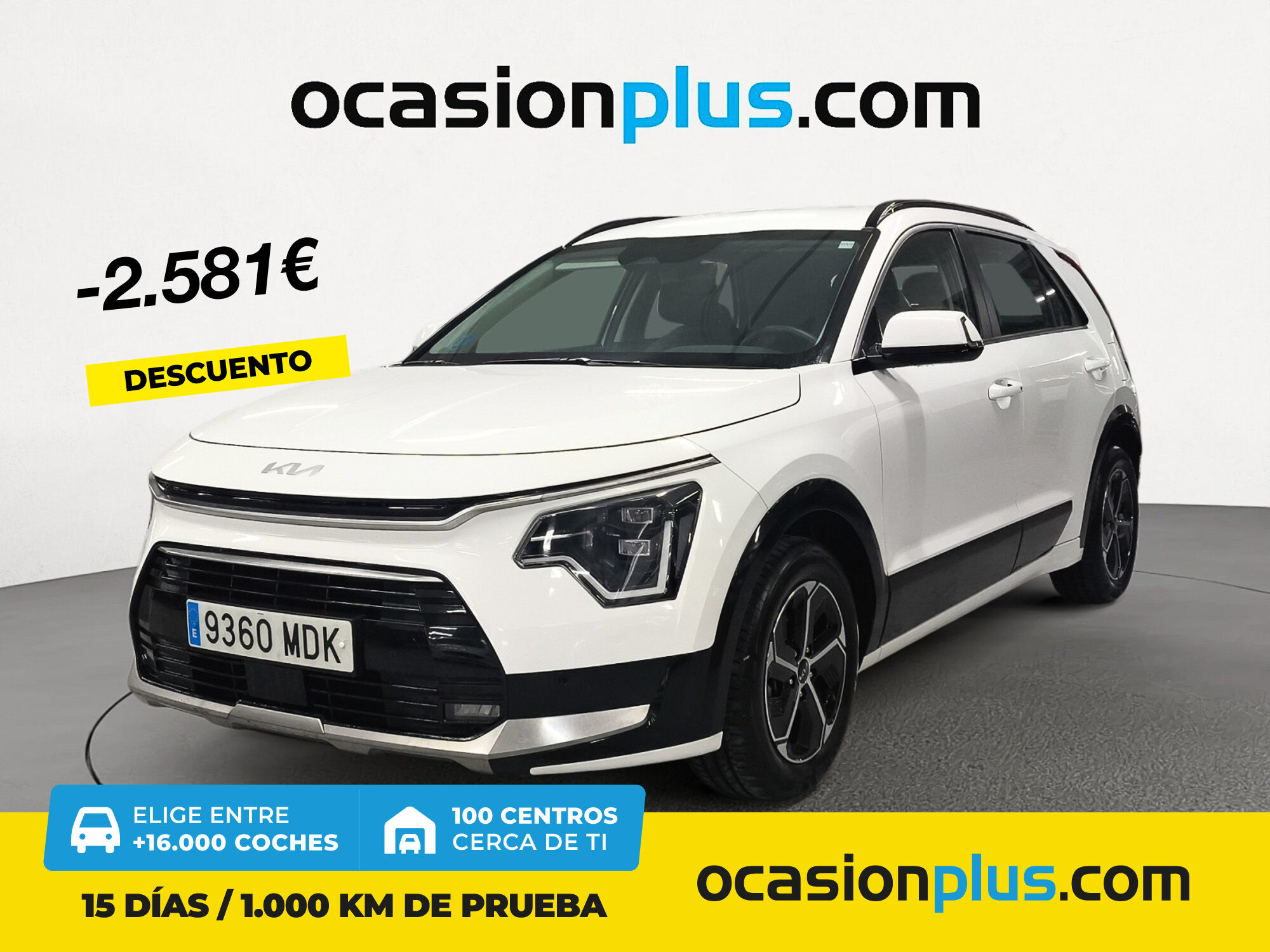 KIA Niro (1.6 GDi HEV Híbrido Drive 104 kW (141 CV)) en Madrid