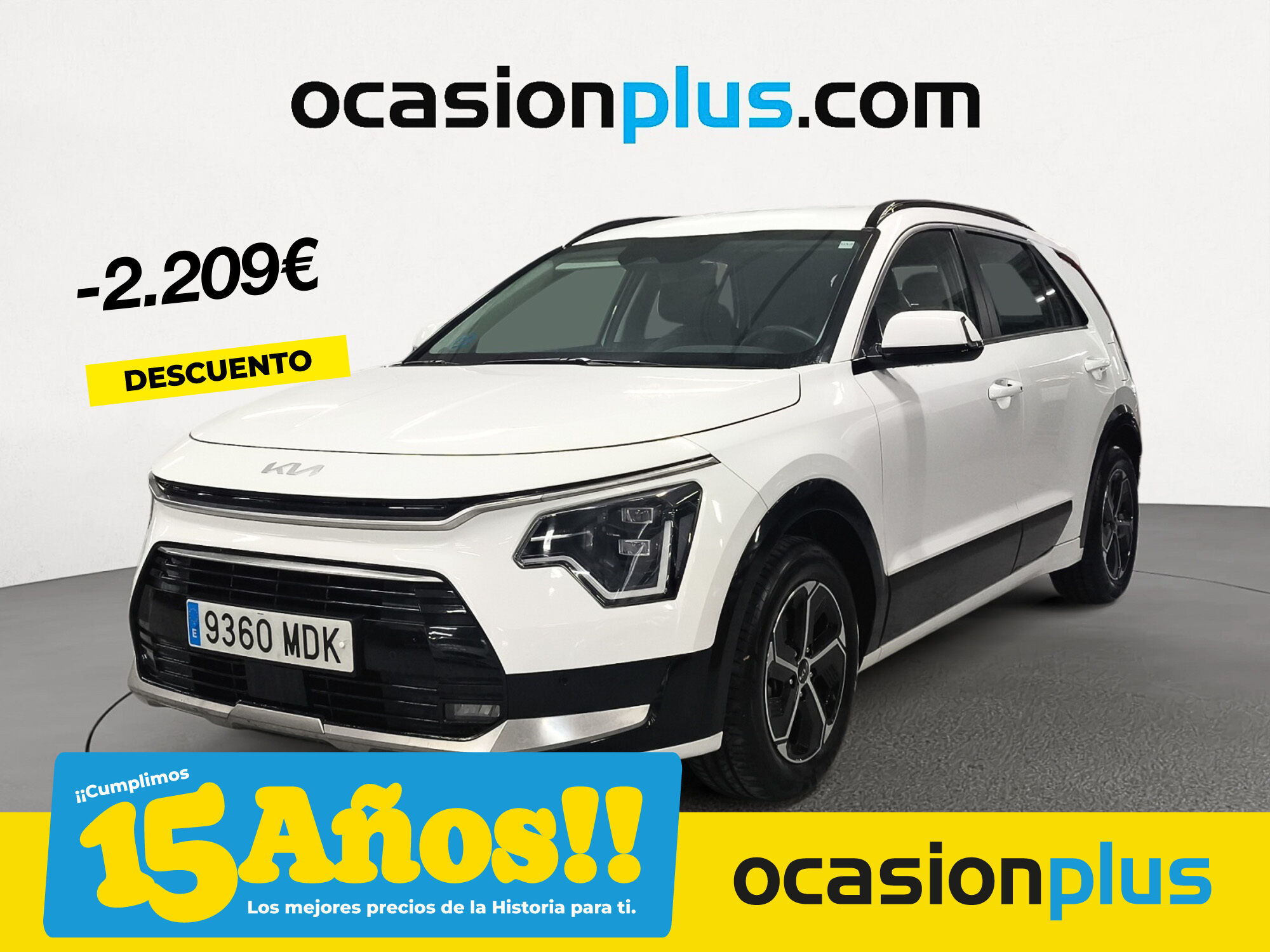 KIA Niro (1.6 GDi HEV Híbrido Drive 104 kW (141 CV)) en Madrid