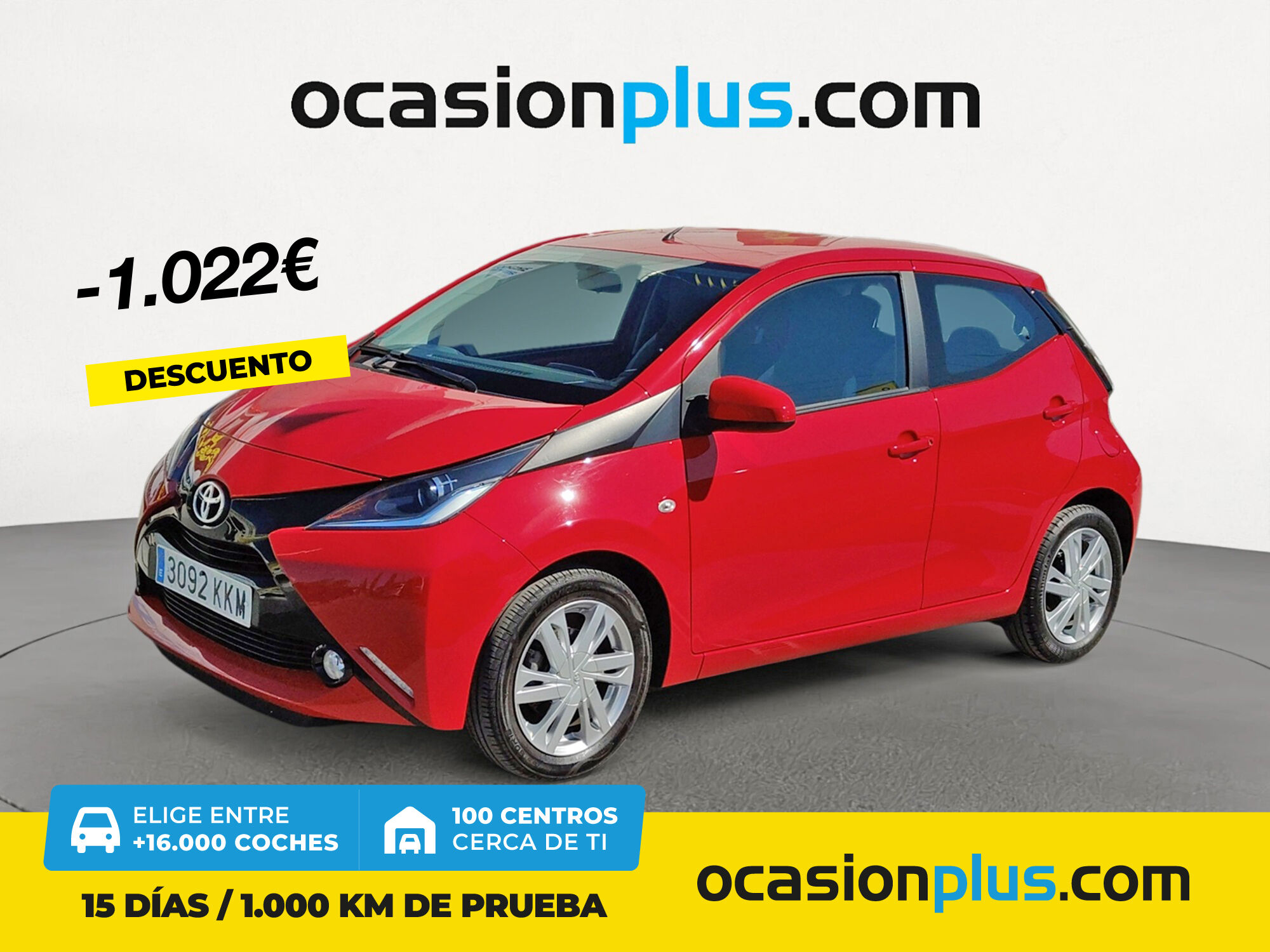 TOYOTA Aygo (1.0 70 x-play 51 kW (69 CV)) en Madrid