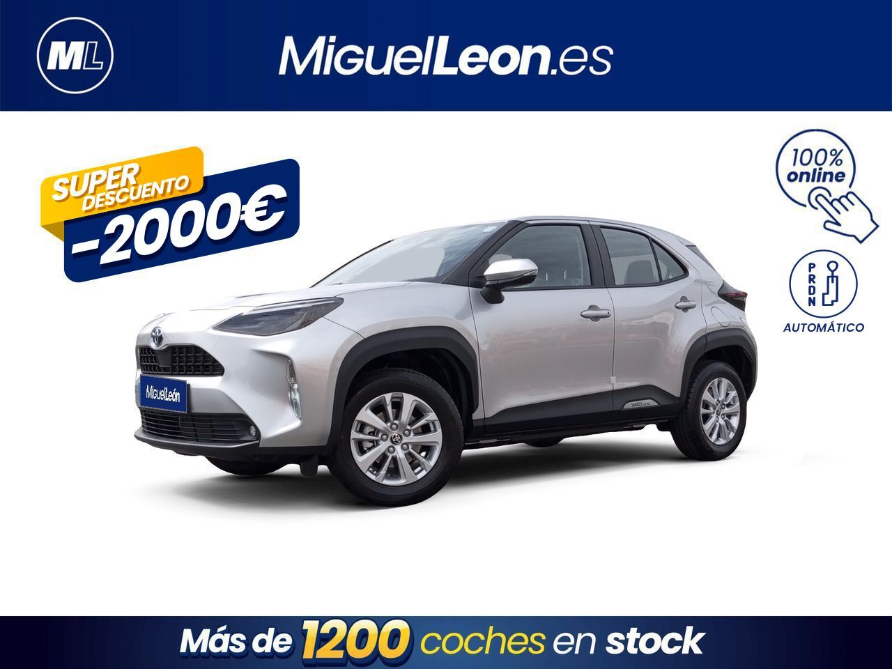 TOYOTA Yaris Cross (1.5 120H Active Tech) en Palmas, Las