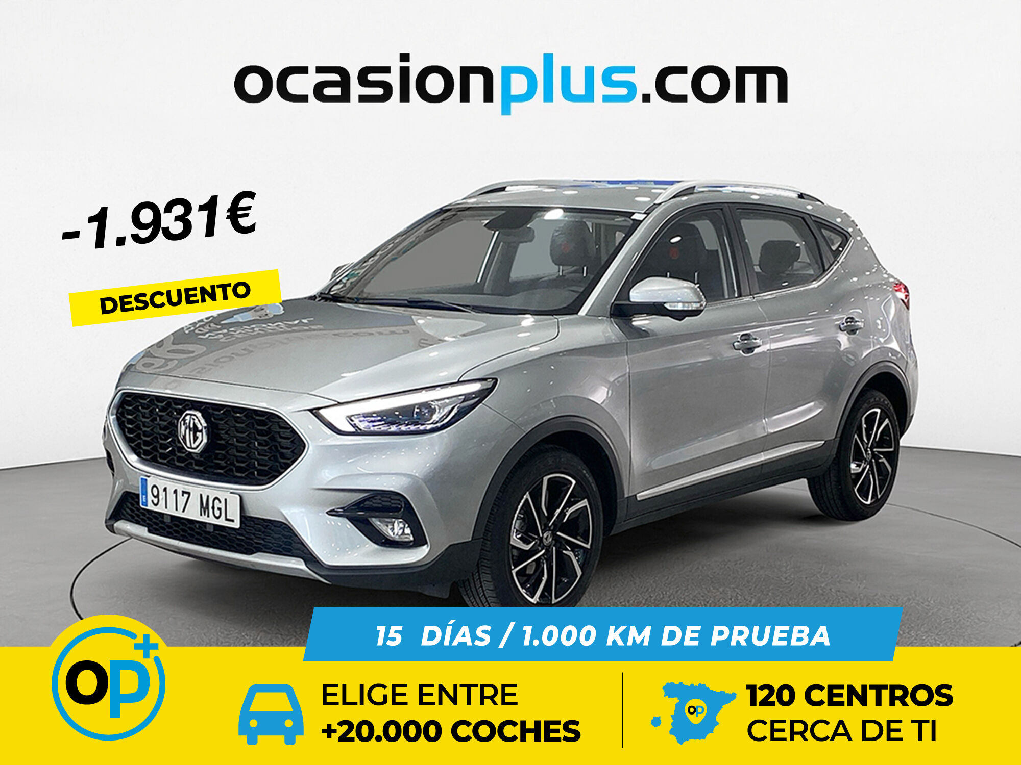 MG ZS (1.5 Luxury 78 kW (106 CV)) en Madrid