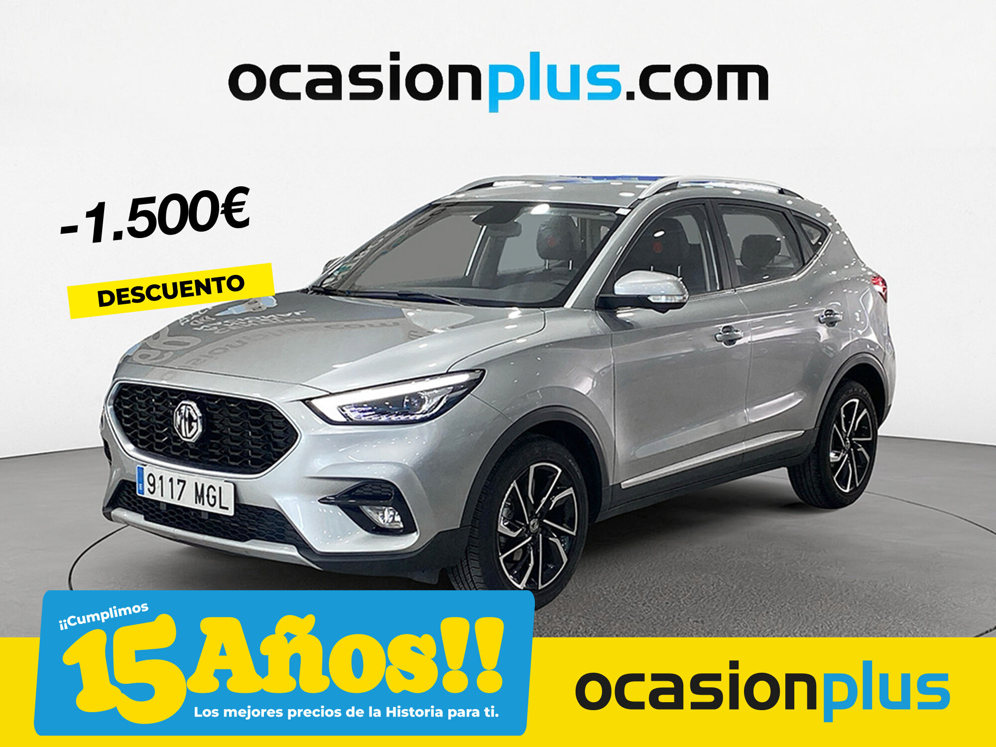 MG ZS (1.5 Luxury 78 kW (106 CV)) en Madrid