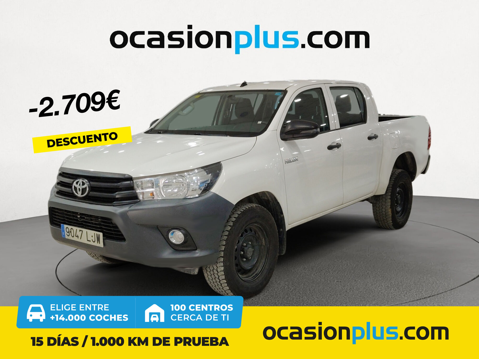 TOYOTA Hilux (2.4 D-4D Doble Cabina GX 110 kW (150 CV)) en Madrid