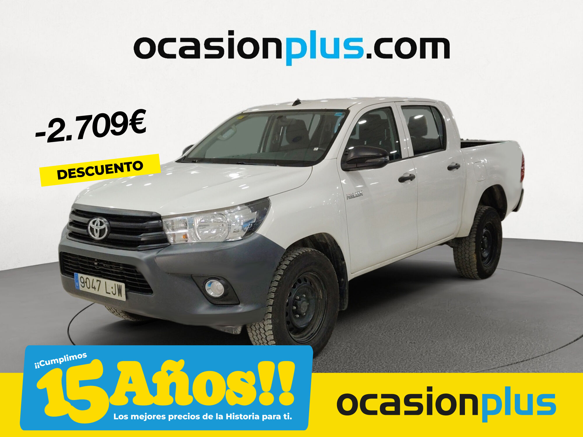 TOYOTA Hilux (2.4 D-4D Doble Cabina GX 110 kW (150 CV)) en Madrid
