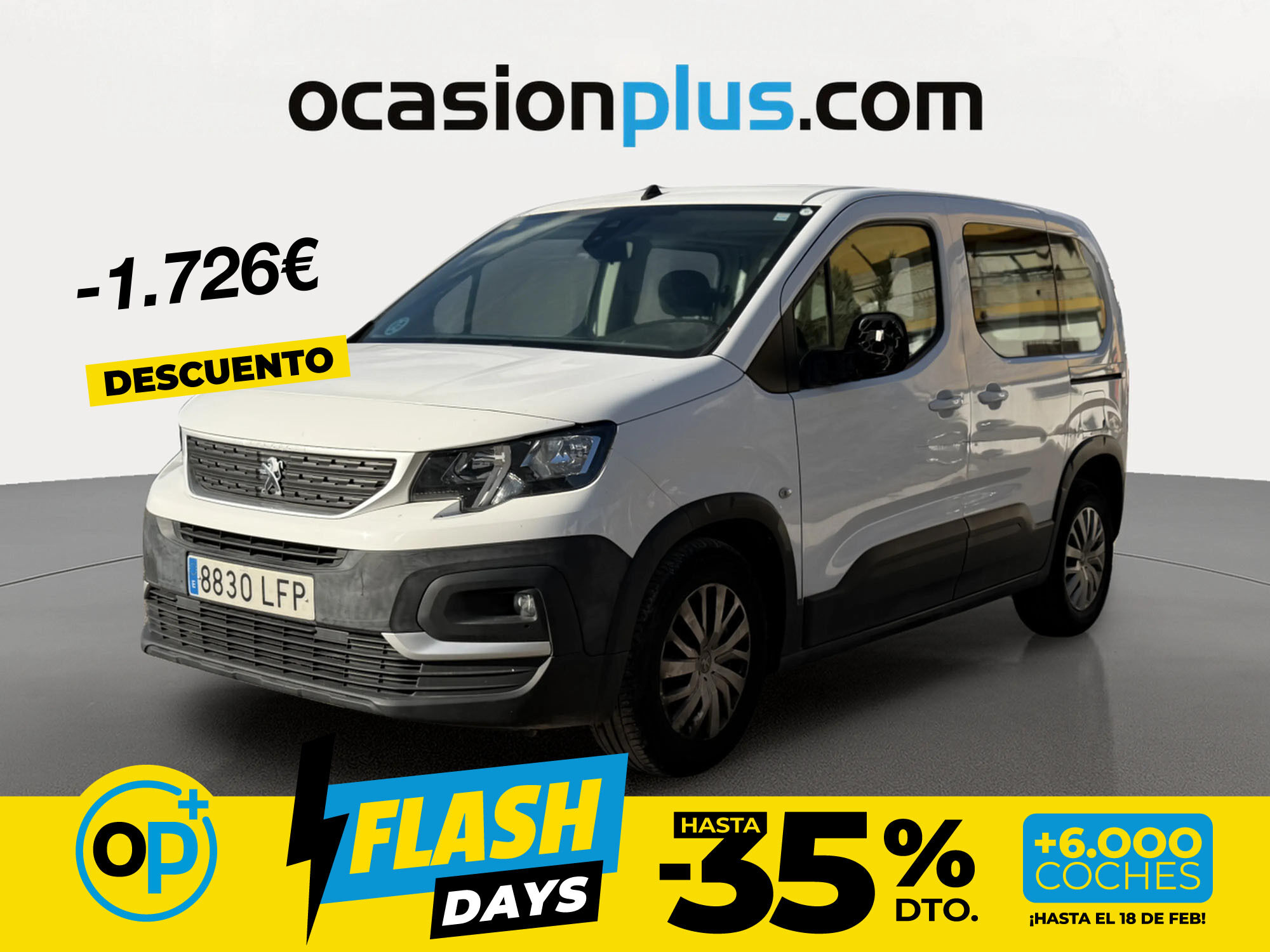 Foto del PEUGEOT Rifter 1.5BlueHDi S&S Standard Access 100