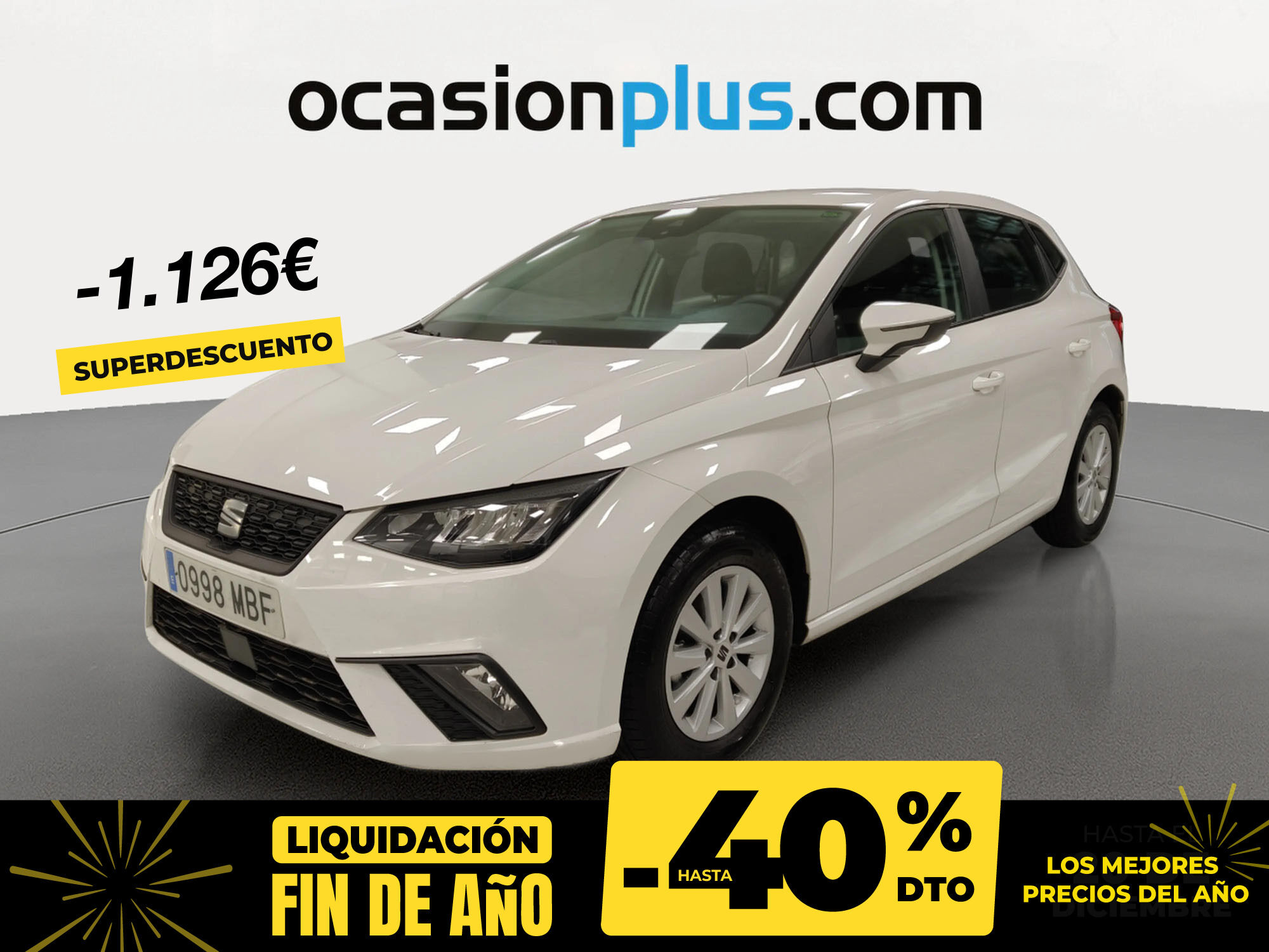 SEAT Ibiza (1.0 MPI Reference Plus 59 kW (80 CV)) en Madrid