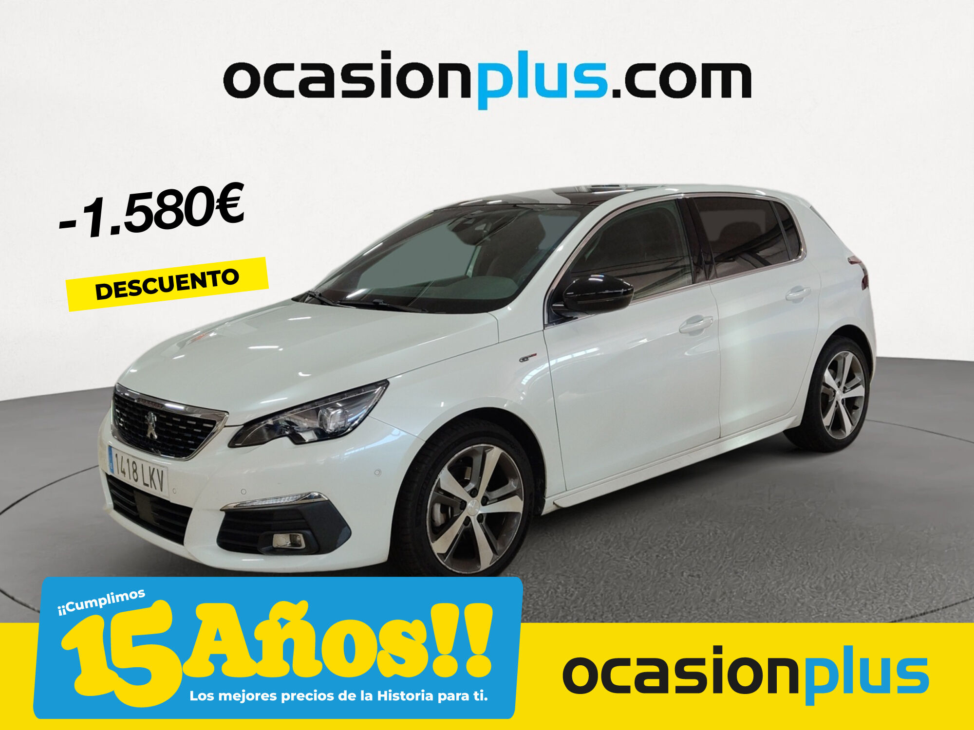 PEUGEOT 308 (BlueHDi 130 S&S GT EAT8 96 kW (130 CV)) en Madrid