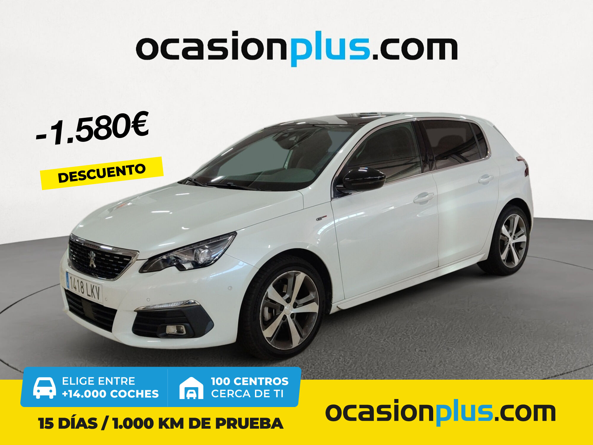 PEUGEOT 308 (BlueHDi 130 S&S GT EAT8 96 kW (130 CV)) en Madrid