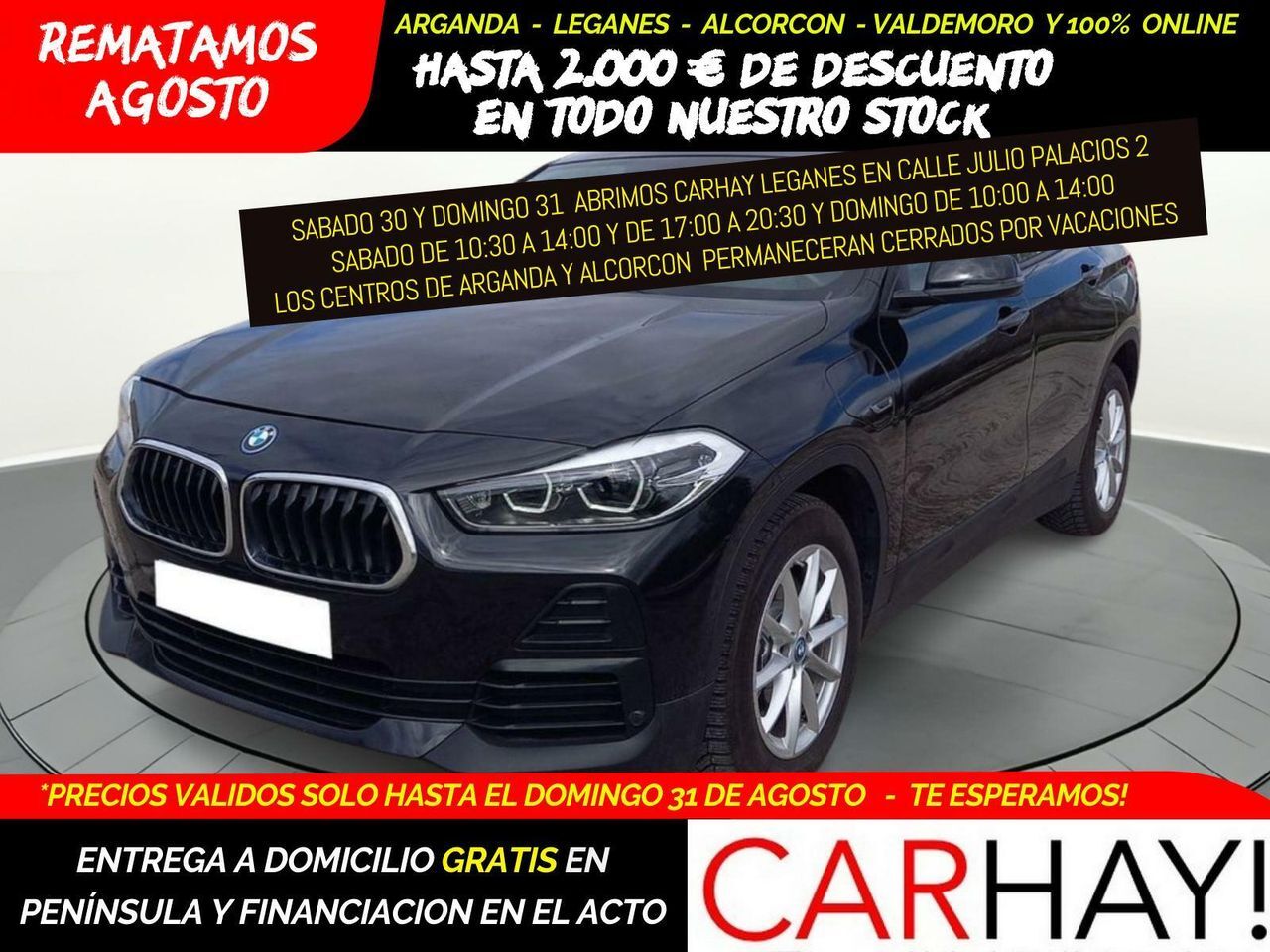 BMW X2 (1.5 IA XDRIVE 25E PHEV OPF AUT) en Madrid