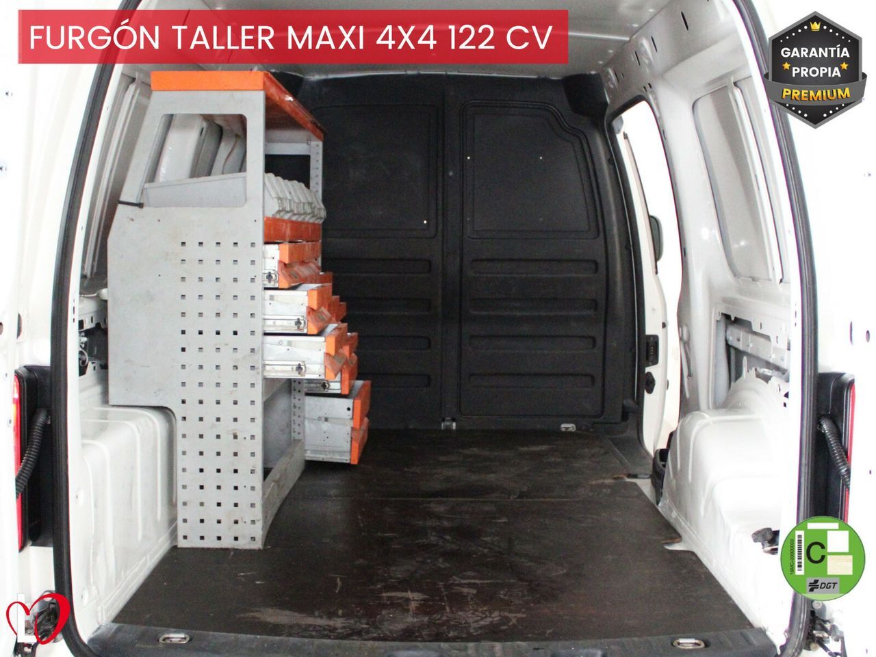 VOLKSWAGEN Caddy (2.0 TDI FURGÓN MAXI 4 MOTION 122) en Pontevedra