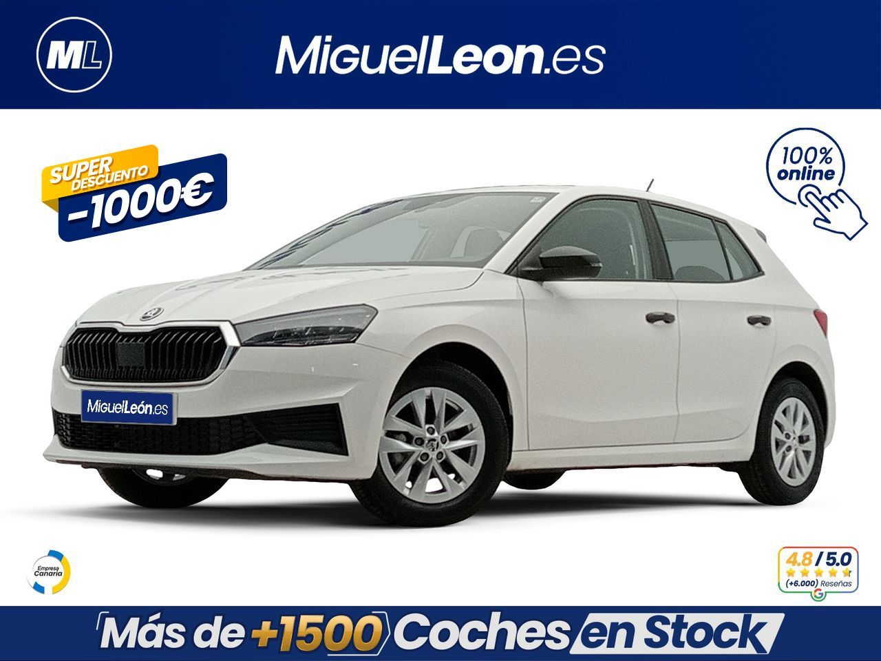 SKODA Fabia (1.0 TSI 70KW (95CV) Selection) en Palmas, Las