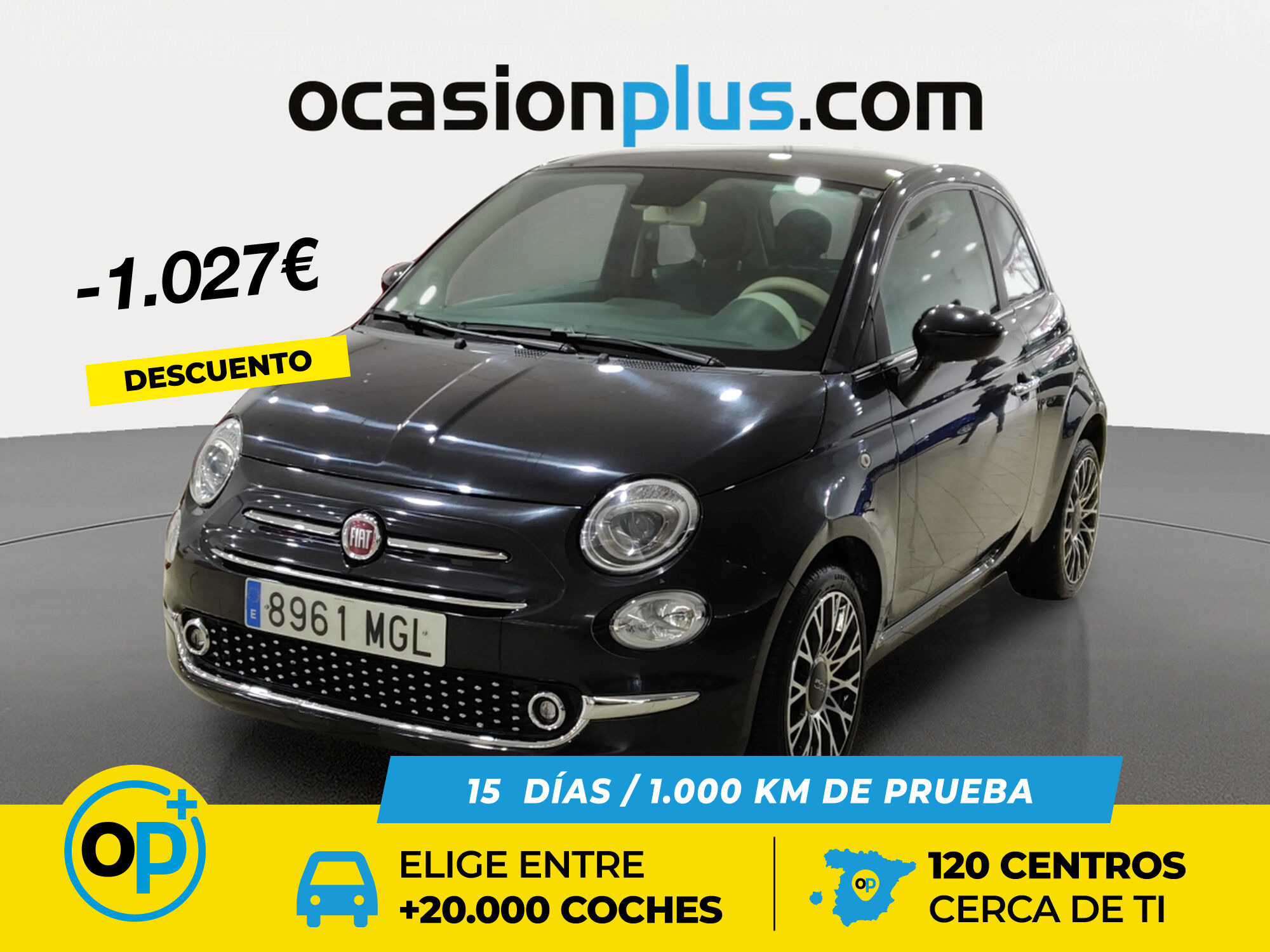 FIAT 500 (1.0 Hybrid Dolcevita 51 kW (70 CV)) en Madrid