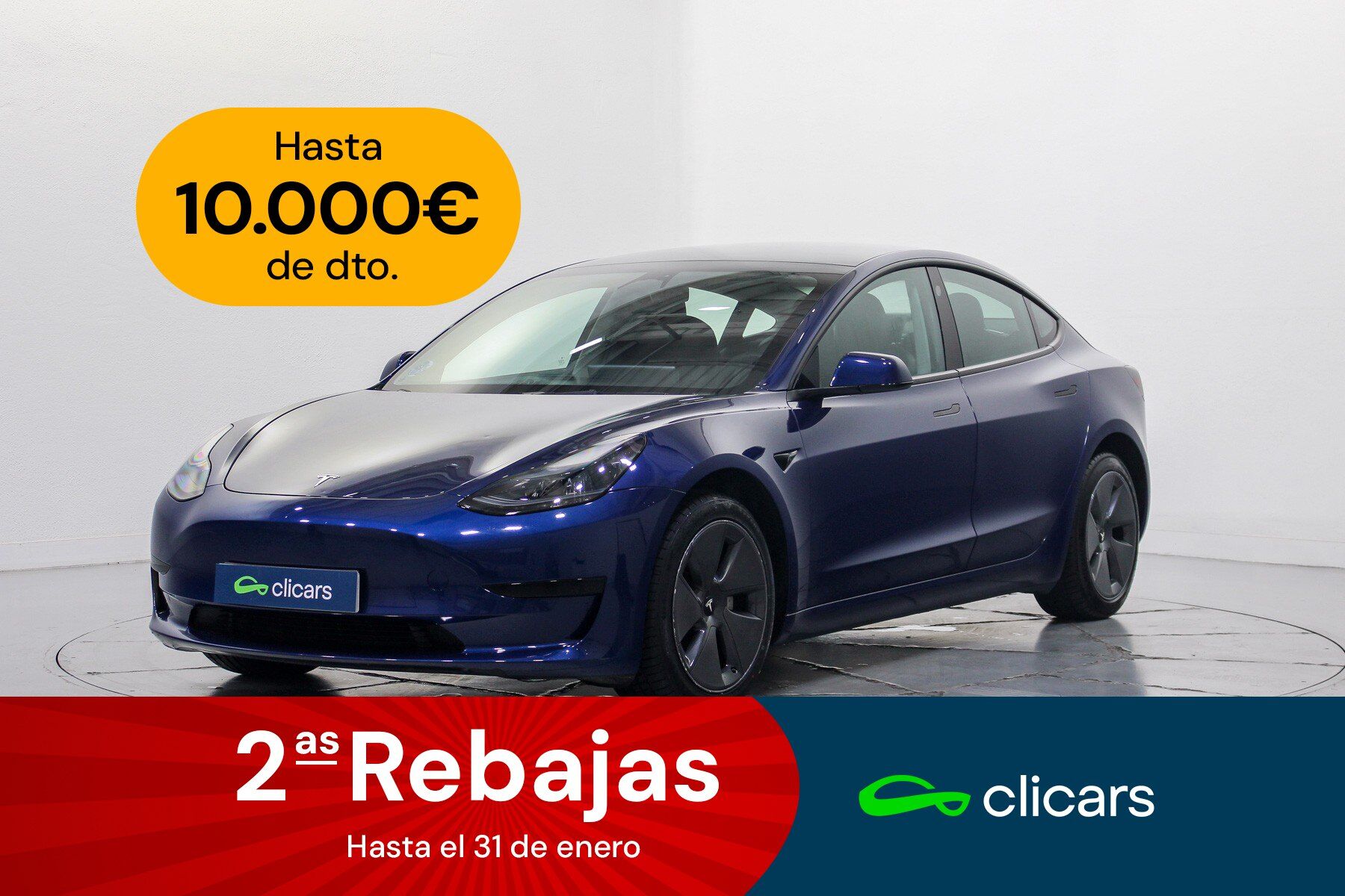 TESLA Model 3 (Model 3 Standard Range Premium RWD) en Madrid