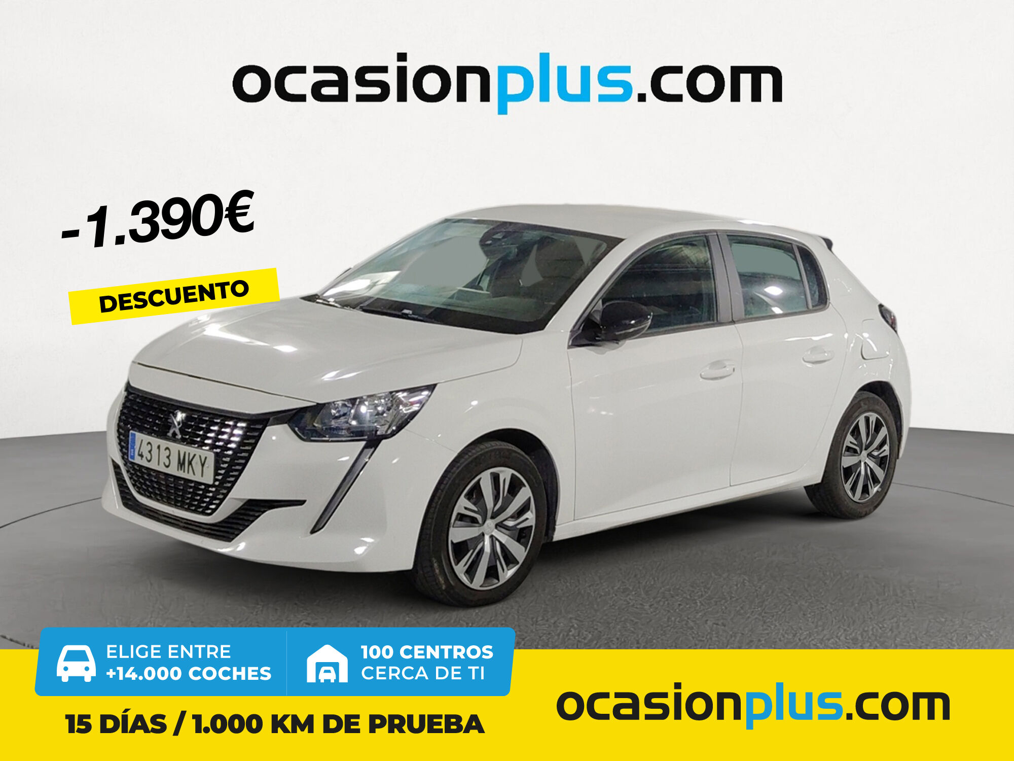 PEUGEOT 208 (BlueHDi 100 Active Pack 75 kW (100 CV)) en Madrid
