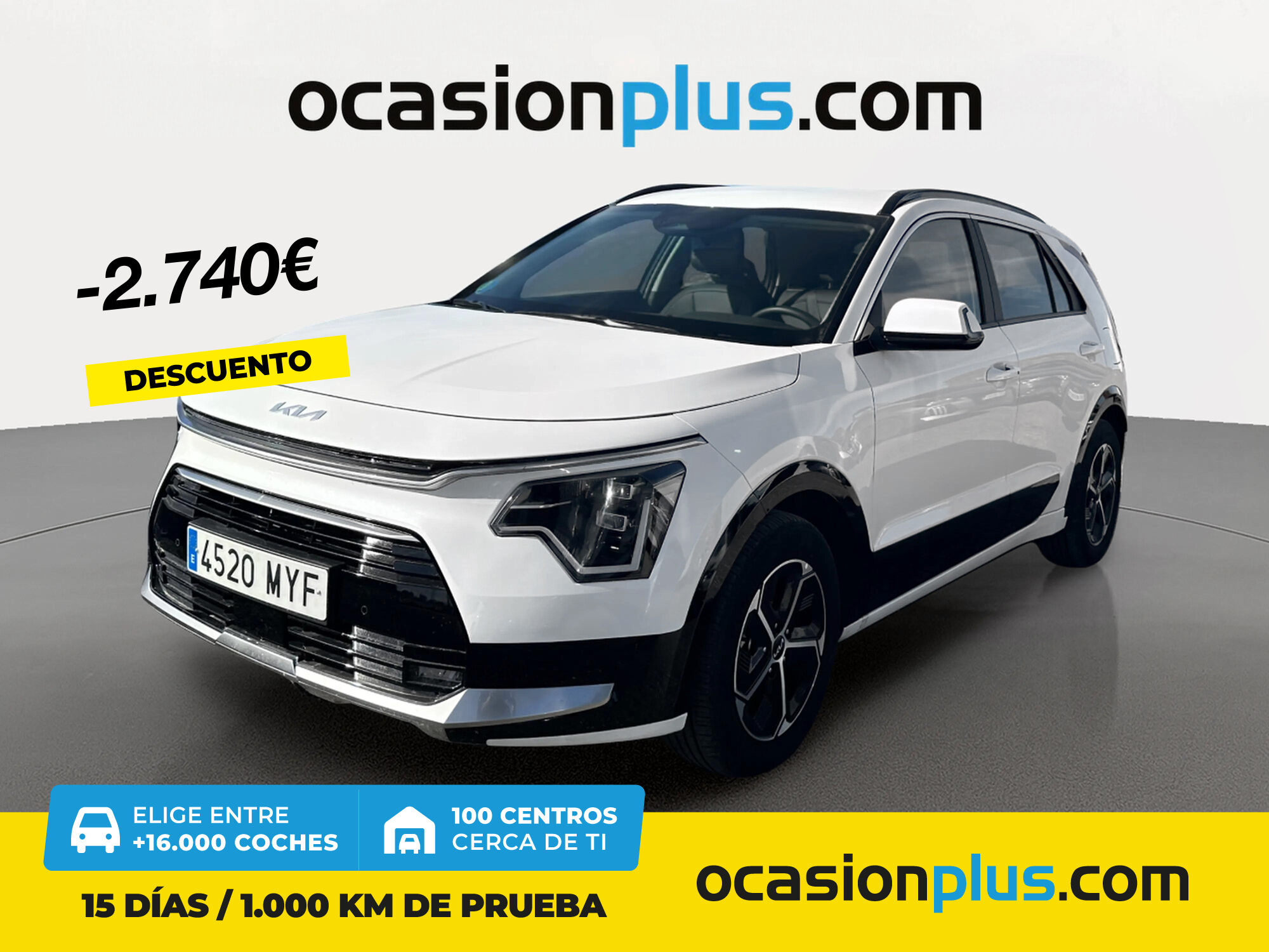 KIA Niro (1.6 GDi HEV Drive 95 kW (129 CV)) en Madrid