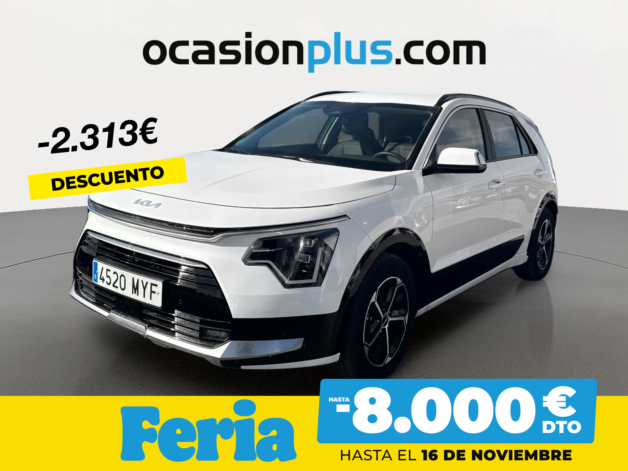 KIA Niro (1.6 GDi HEV Drive 95 kW (129 CV)) en Madrid