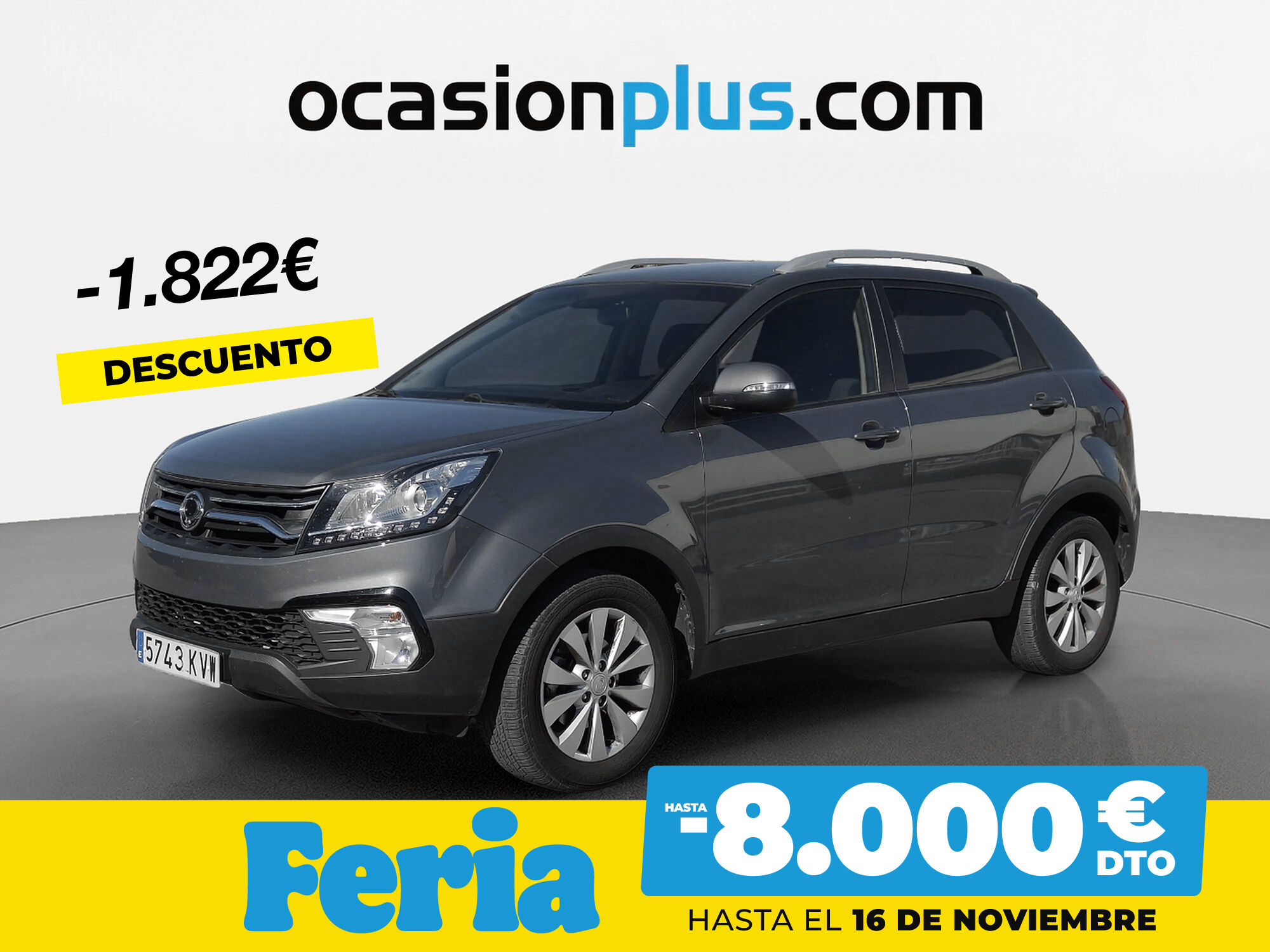 SSANGYONG KGM Korando (D22T Line 4x2 131 kW (178 CV)) en Madrid