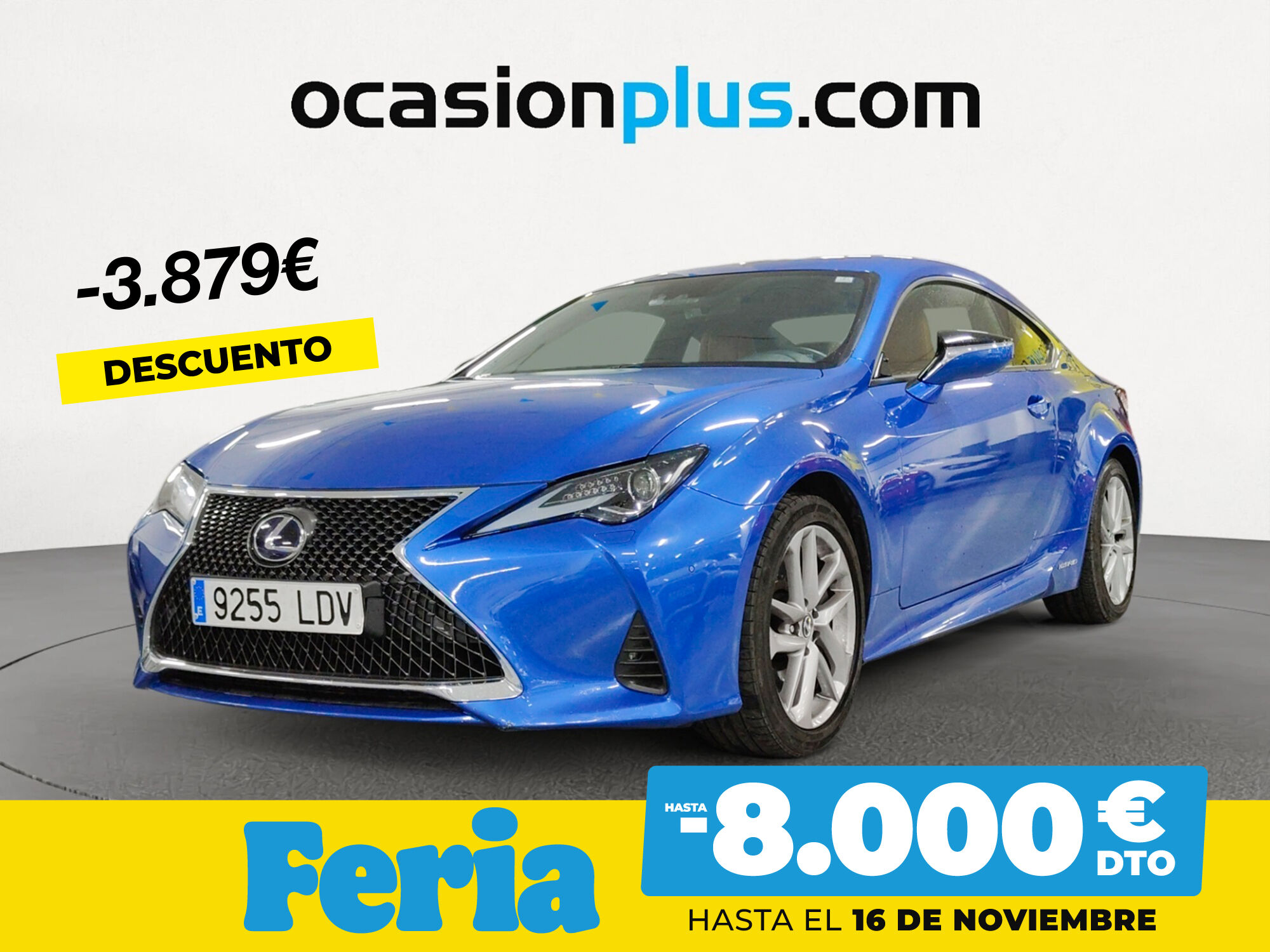 LEXUS RC (300h Executive Navigation 164 kW (223 CV)) en Madrid