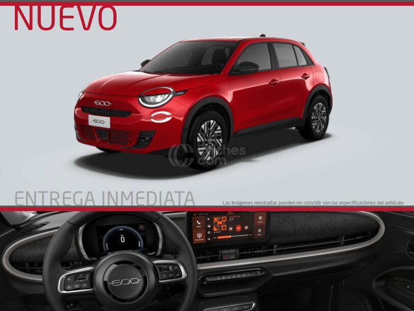 Foto del FIAT 600 e 115kw 54kwh Red