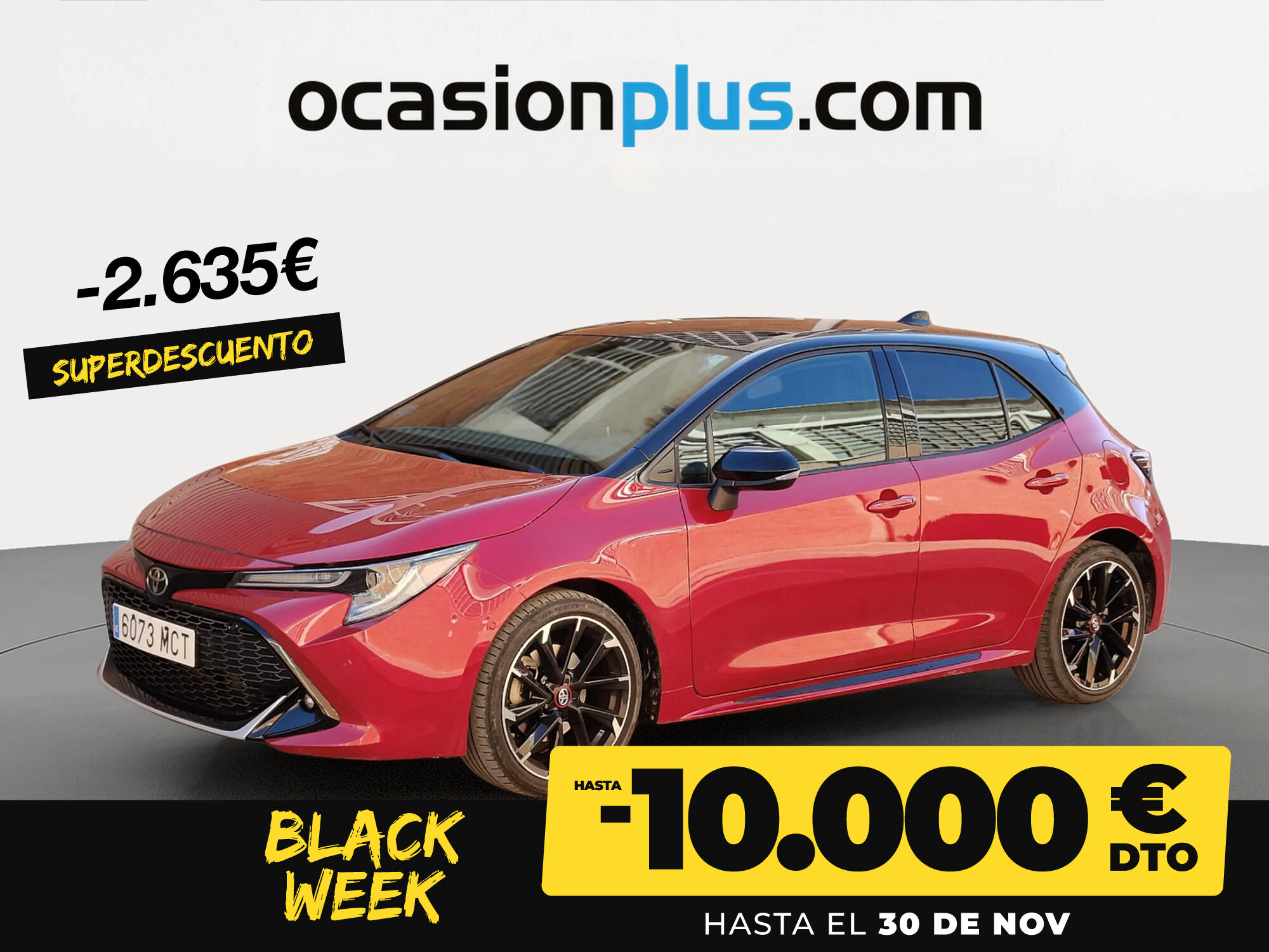 TOYOTA Corolla (180H GR-SPORT E-CVT 135 kW (184 CV)) en Madrid