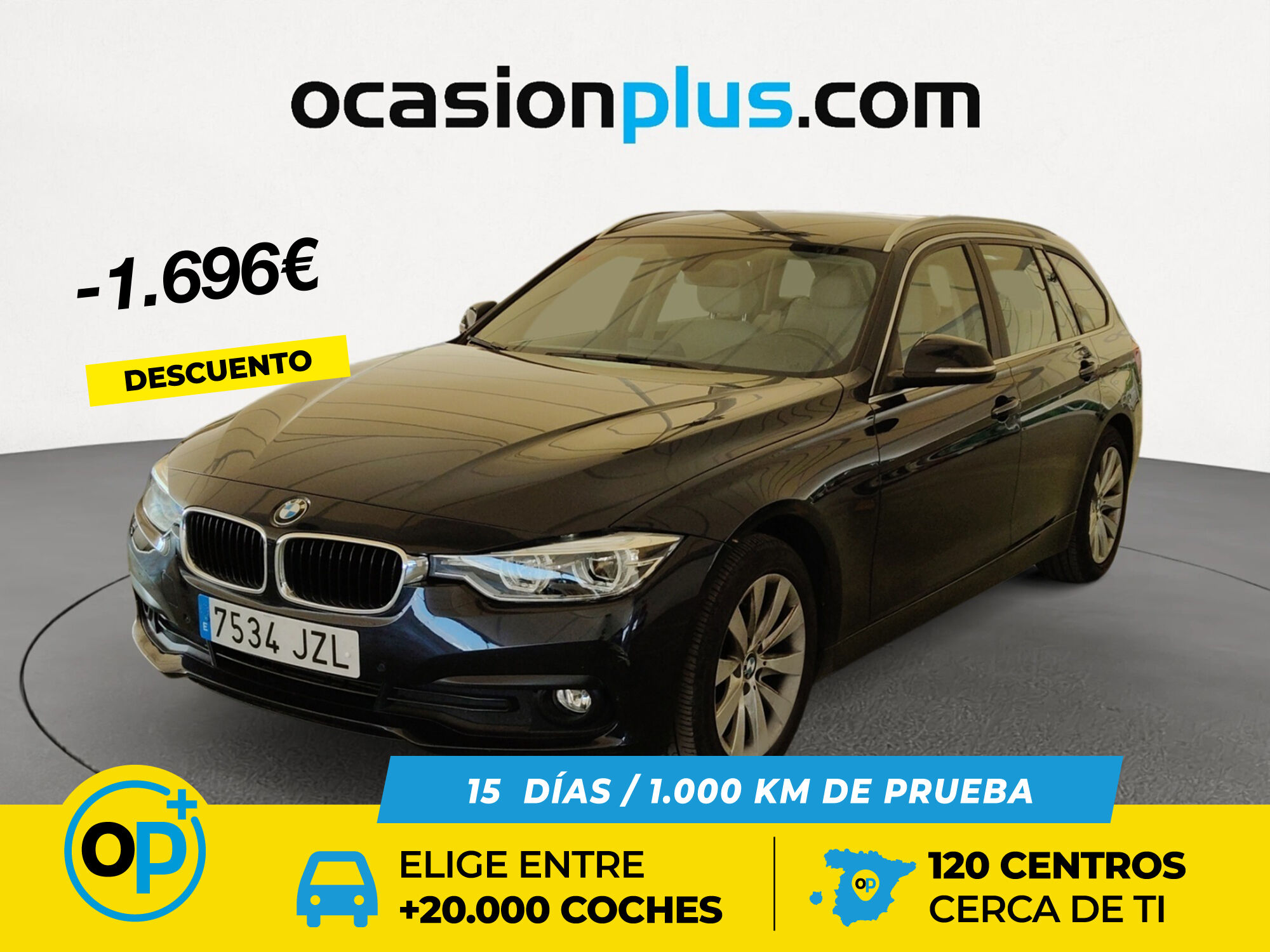 BMW Serie 3 (318d Touring 110 kW (150 CV)) en Madrid