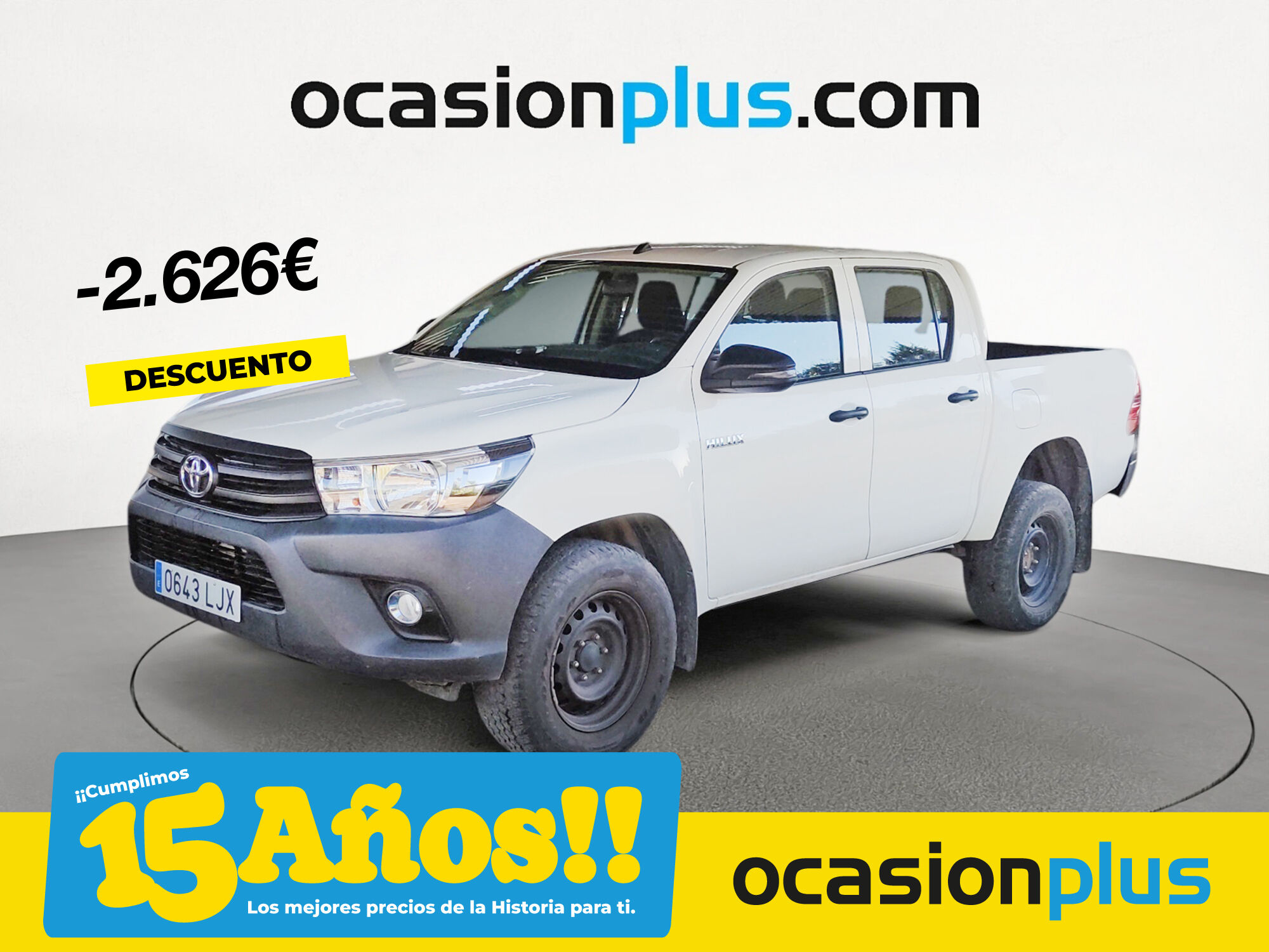 TOYOTA Hilux (2.4 D-4D Doble Cabina GX 110 kW (150 CV)) en Madrid