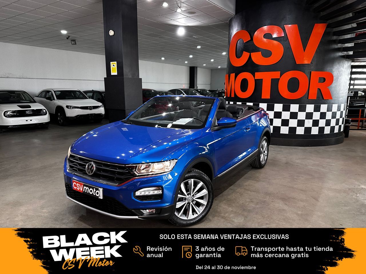 VOLKSWAGEN T-Roc (Style 1.5 TSI 110kW (150CV) Cabrio) en Madrid