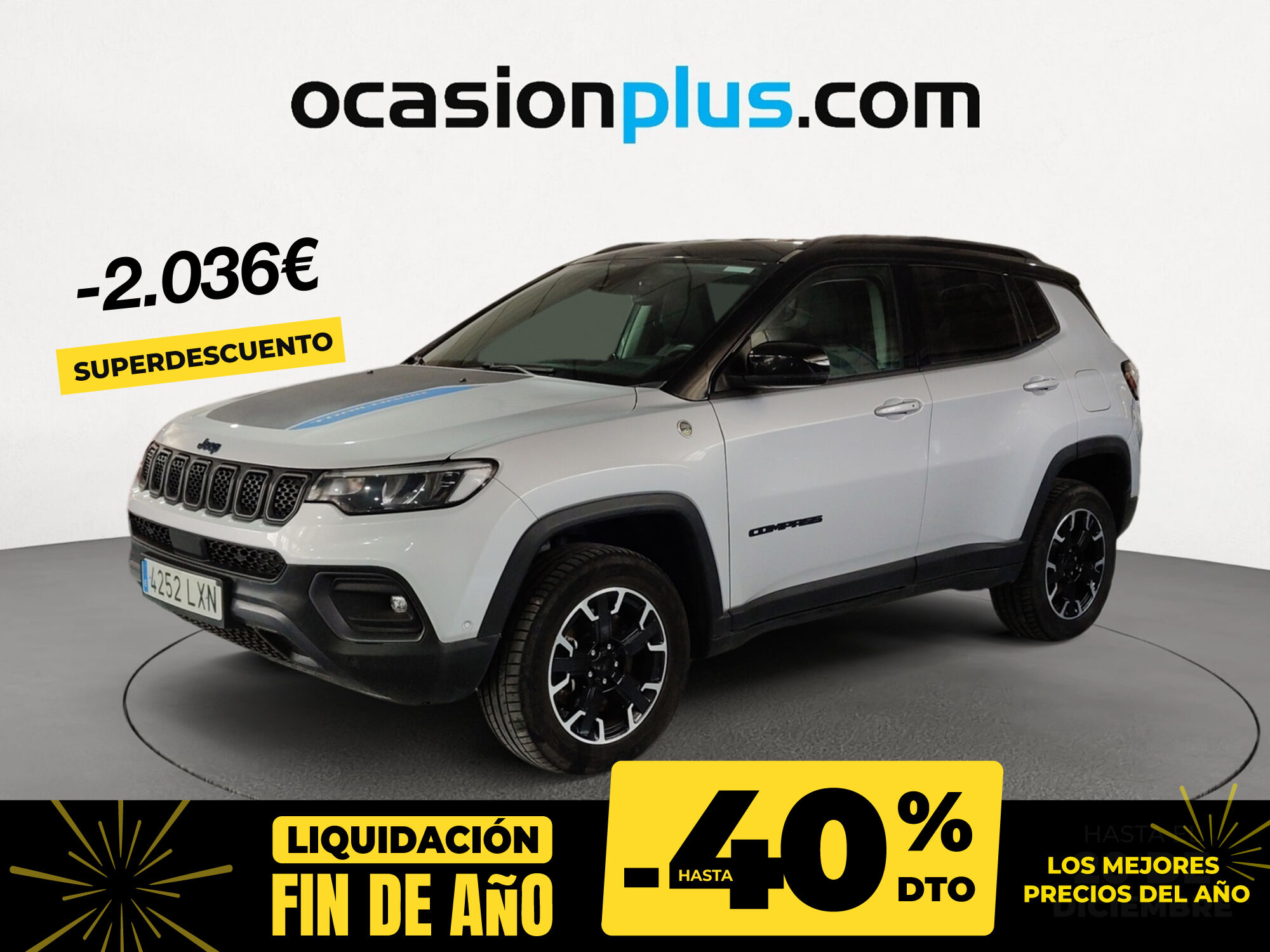 JEEP Compass (1.3 PHEV Trailhawk AWD AT 177 kW (240 CV)) en Madrid