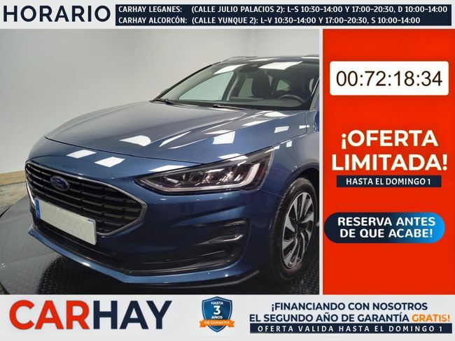 FORD Focus (BREAK 1.0 FLEXI MHEV 125 TITANI X BUSIN) en Madrid