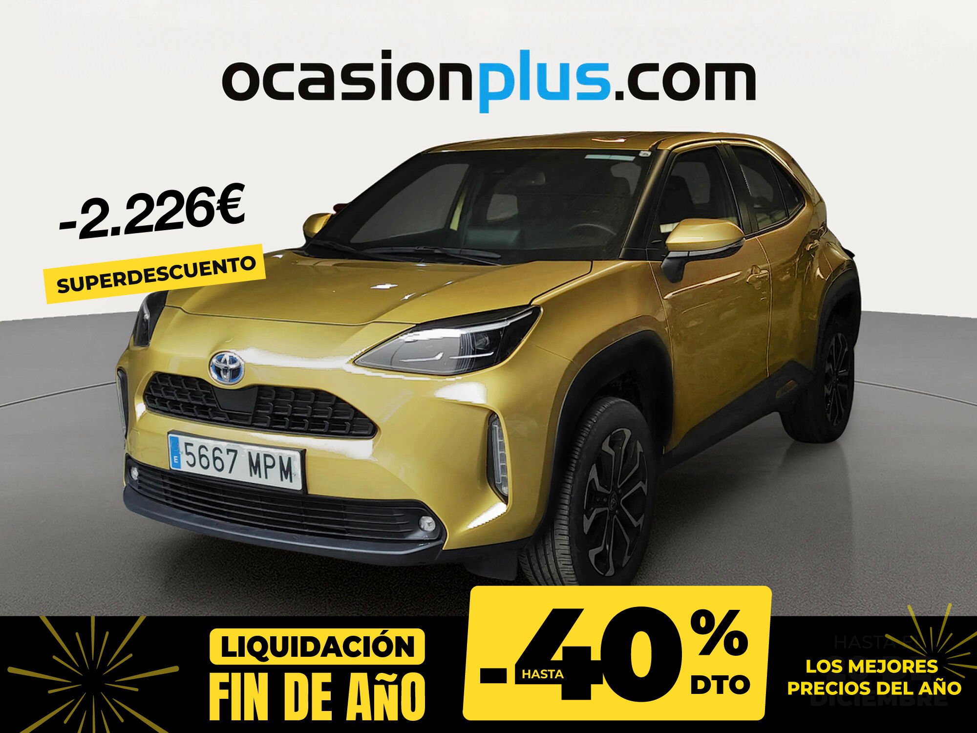 TOYOTA Yaris Cross (120H Active Tech 85 kW (116 CV)) en Madrid