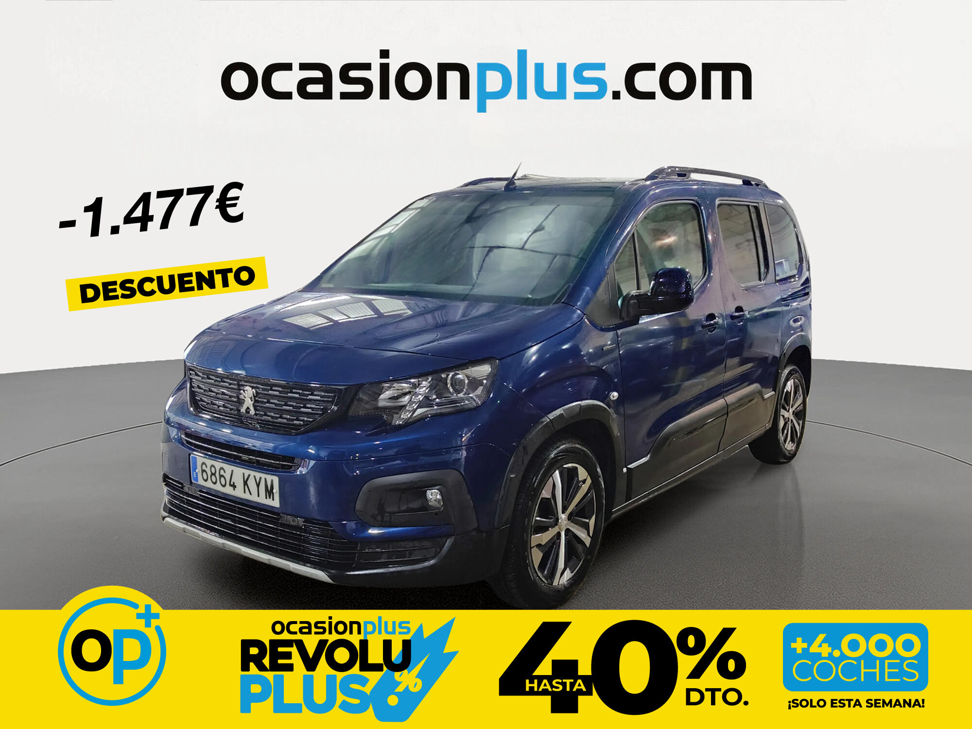 Foto del PEUGEOT Rifter 1.5BlueHDi S&S Standard GT Line 100