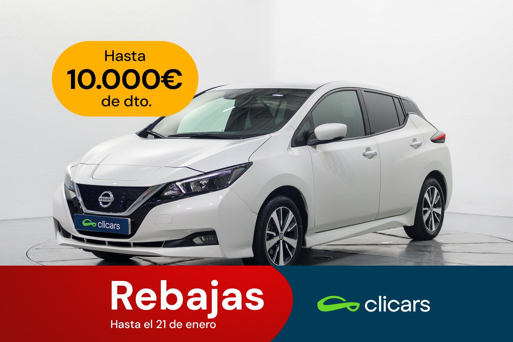 NISSAN Leaf (Leaf 40 kWh Acenta 110kW) en Madrid