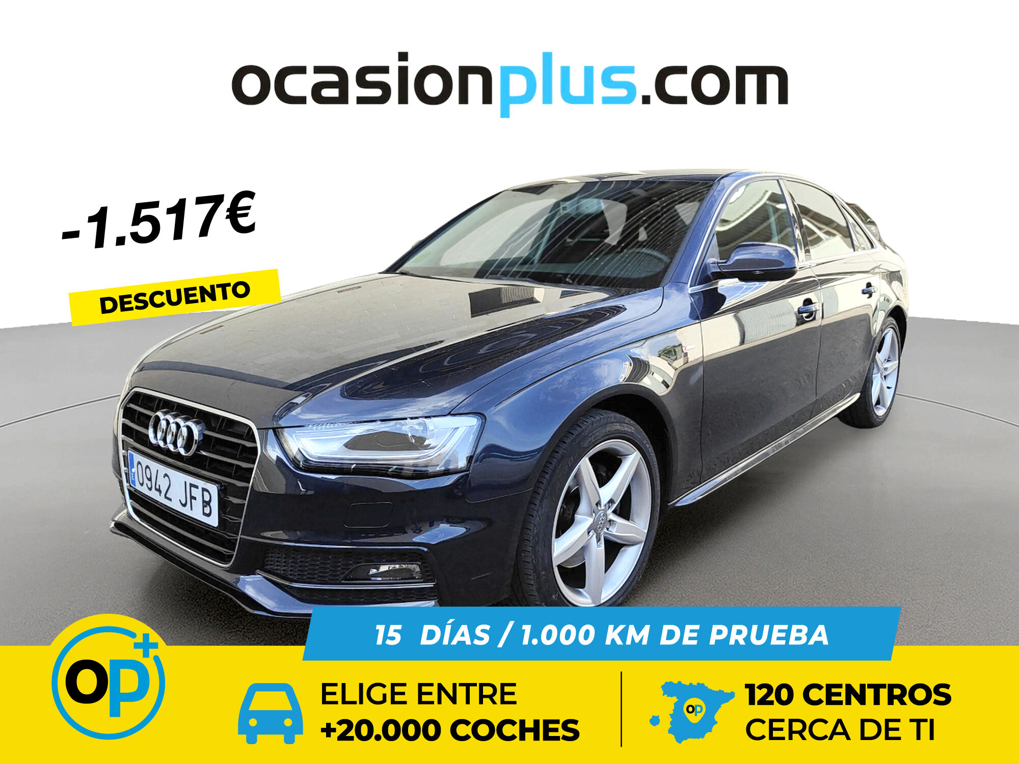 AUDI A4 (S line edition 1.8 TFSI 125 kW (170 CV)) en Madrid