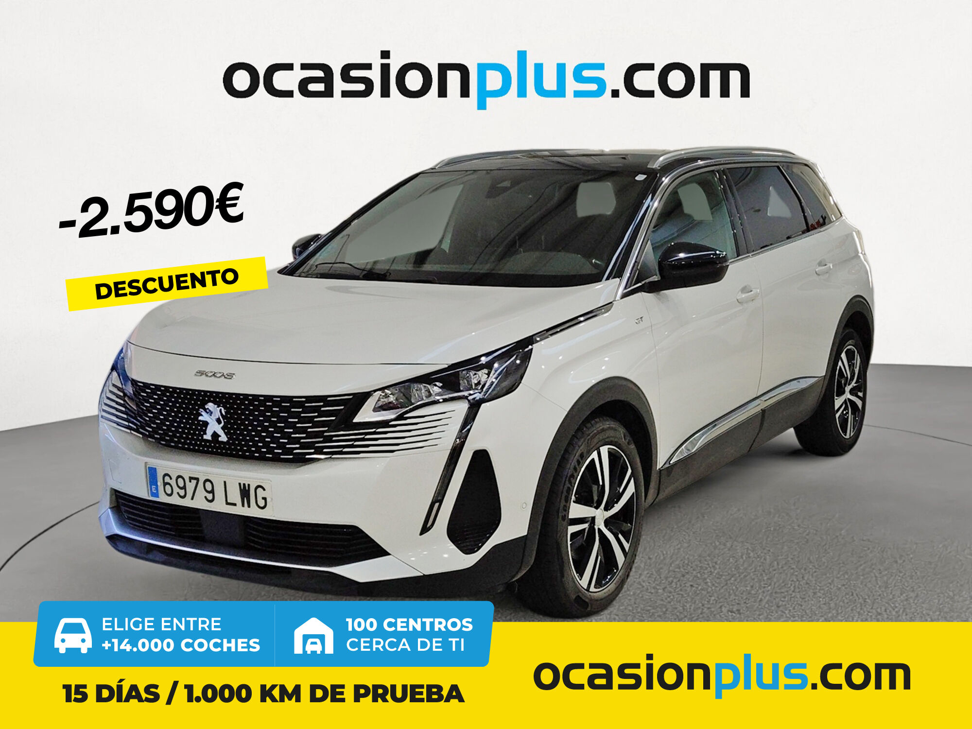 PEUGEOT 5008 (BlueHDI 130 S&S GT EAT8 96 kW (130 CV)) en Madrid