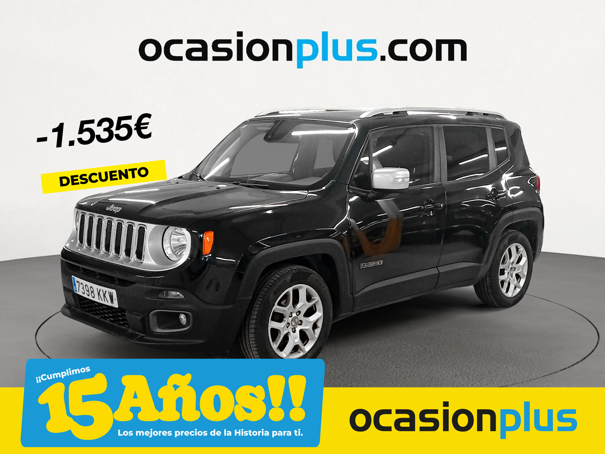 JEEP Renegade (1.6 Multijet Limited 4x2 DDCT 88 kW (120 CV)) en Madrid