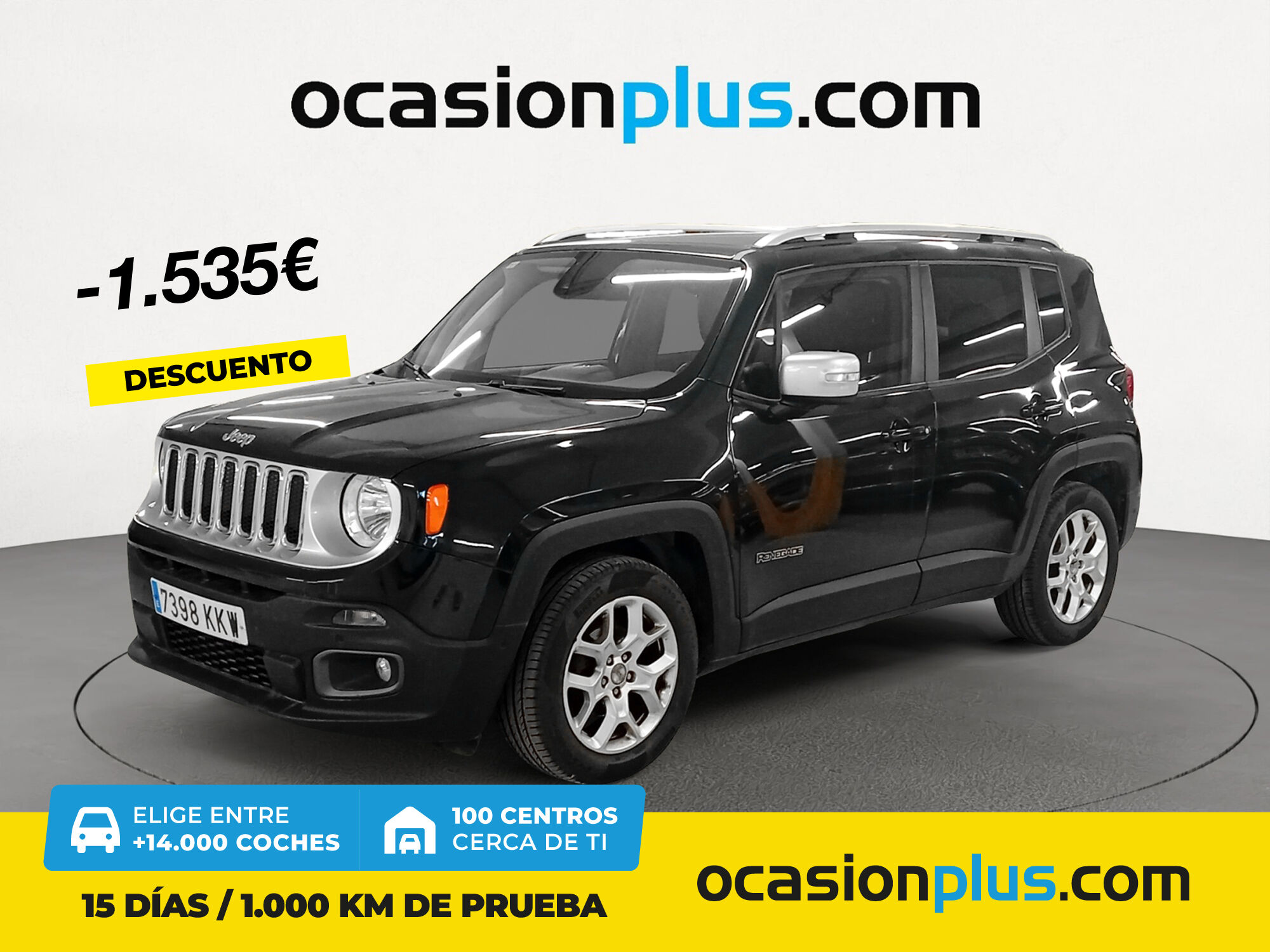 JEEP Renegade (1.6 Multijet Limited 4x2 DDCT 88 kW (120 CV)) en Madrid