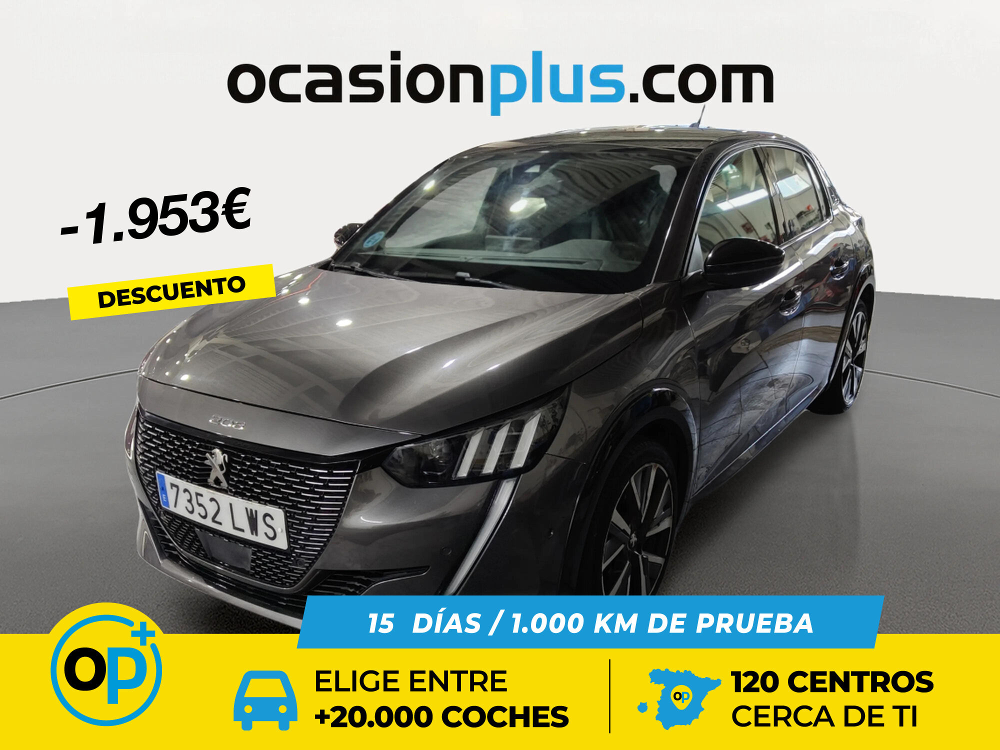 PEUGEOT 208 (BlueHDi 100 GT 75 kW (100 CV)) en Madrid