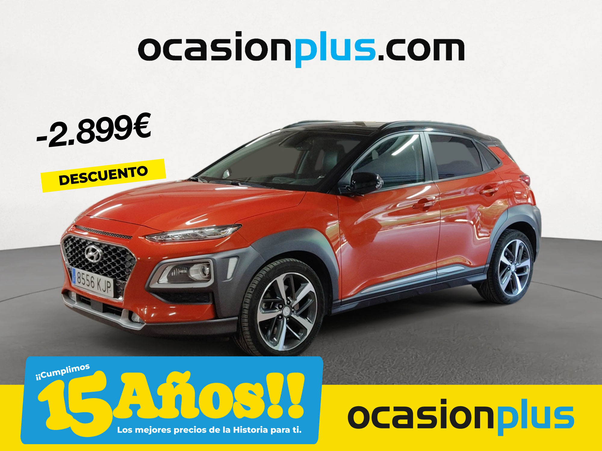 HYUNDAI Kona (1.6 TGDi Style DT 4x4 Sky 130 kW (177 CV)) en Madrid