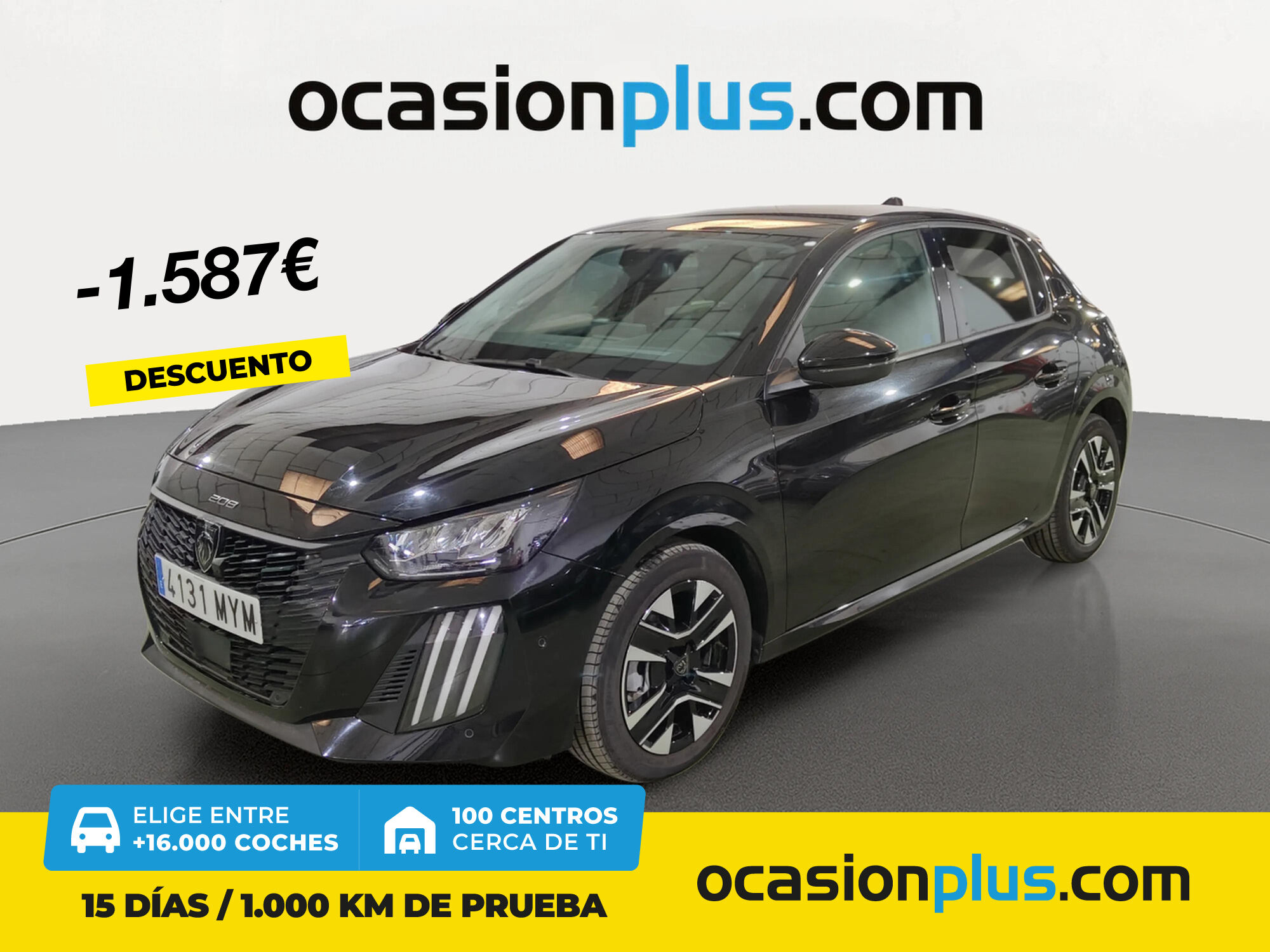 PEUGEOT 208 (PureTech 100 Allure 75 kW (100 CV)) en Madrid