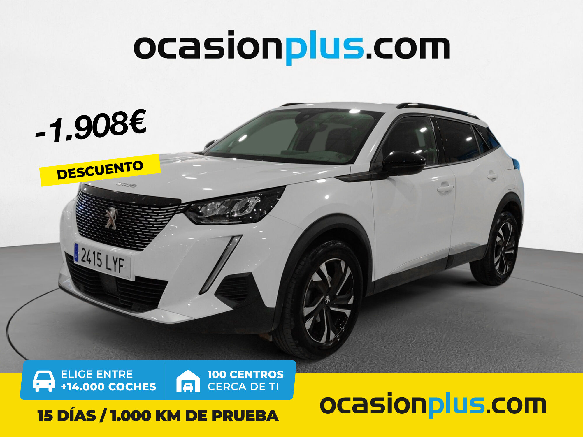 PEUGEOT 2008 (BlueHDi 110 Allure Pack 81 kW (110 CV)) en Madrid