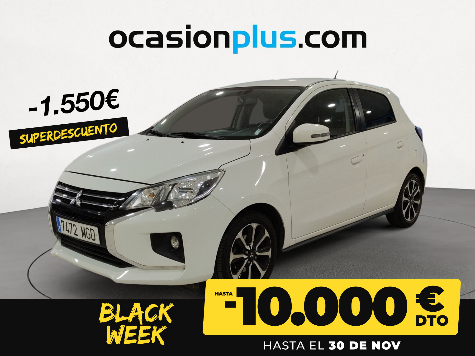 MITSUBISHI Space Star (120 MPI Kaiteki 52 kW (71 CV)) en Madrid