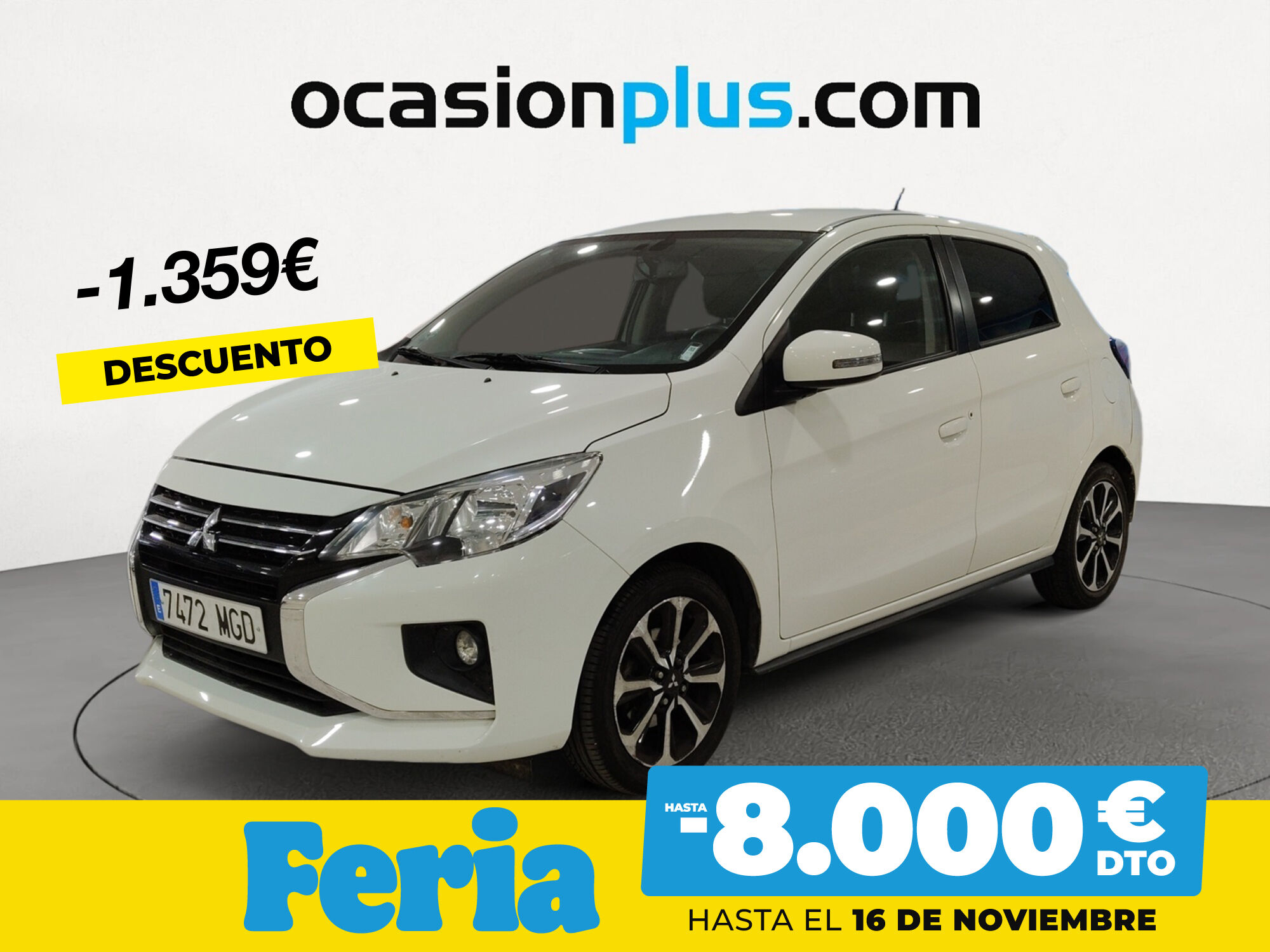 MITSUBISHI Space Star (120 MPI Kaiteki 52 kW (71 CV)) en Madrid