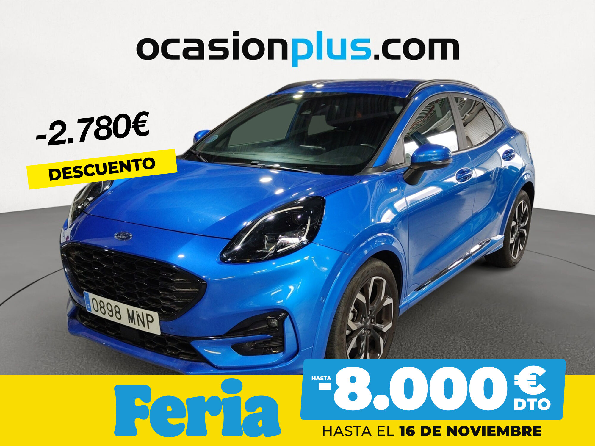 FORD Puma (1.0 EcoBoost MHEV ST-Line X 92 kW (125 CV)) en Madrid