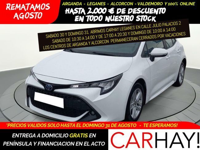 TOYOTA Corolla (1.8 125H ACTIVE TECH E-CVT (CX)) en Madrid