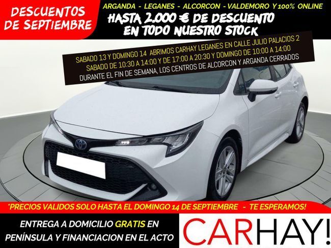 TOYOTA Corolla (1.8 125H ACTIVE TECH E-CVT (CX)) en Madrid