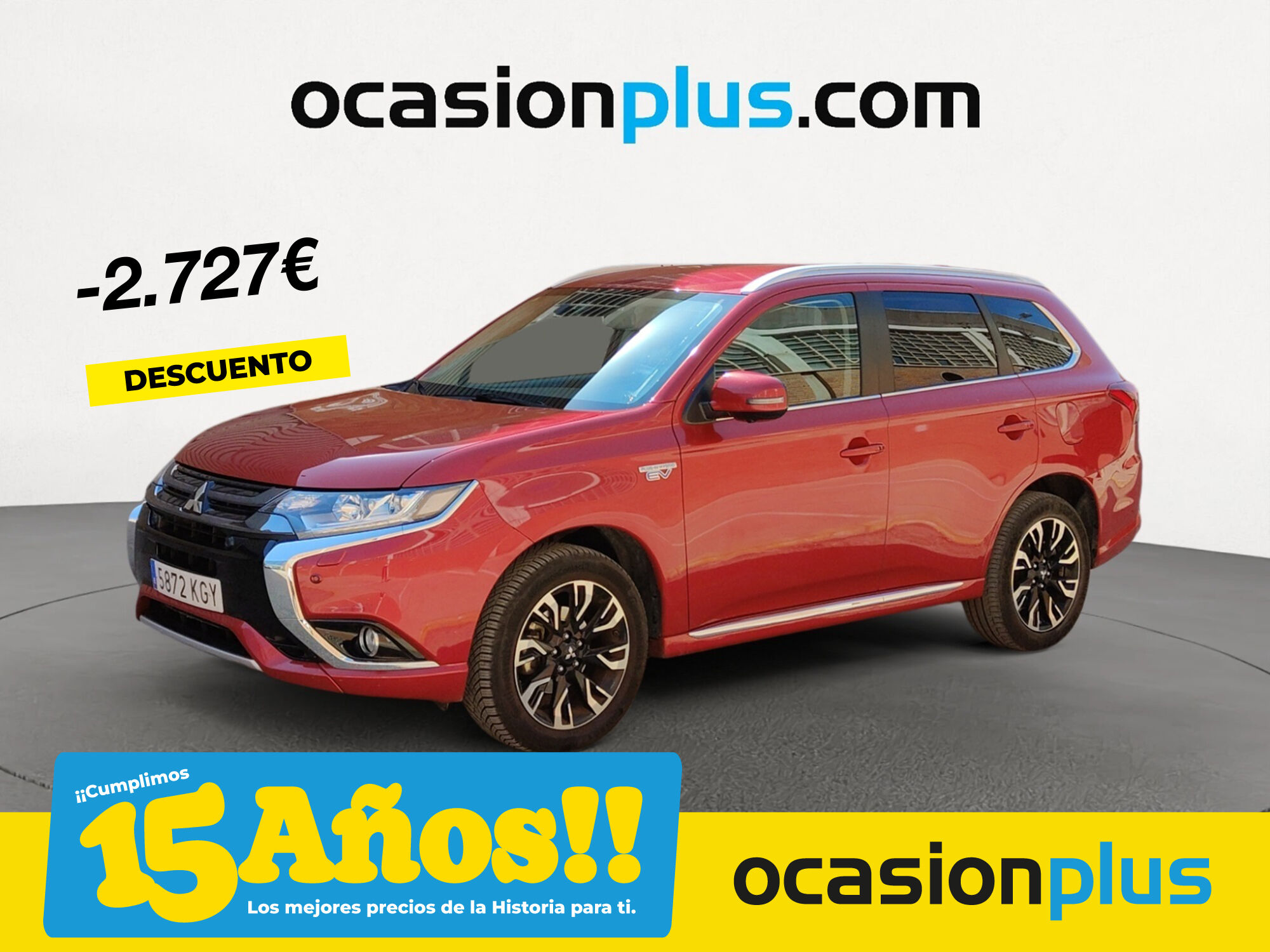MITSUBISHI Outlander (2.0 PHEV Kaiteki 4WD Auto 149 kW (203 CV)) en Madrid