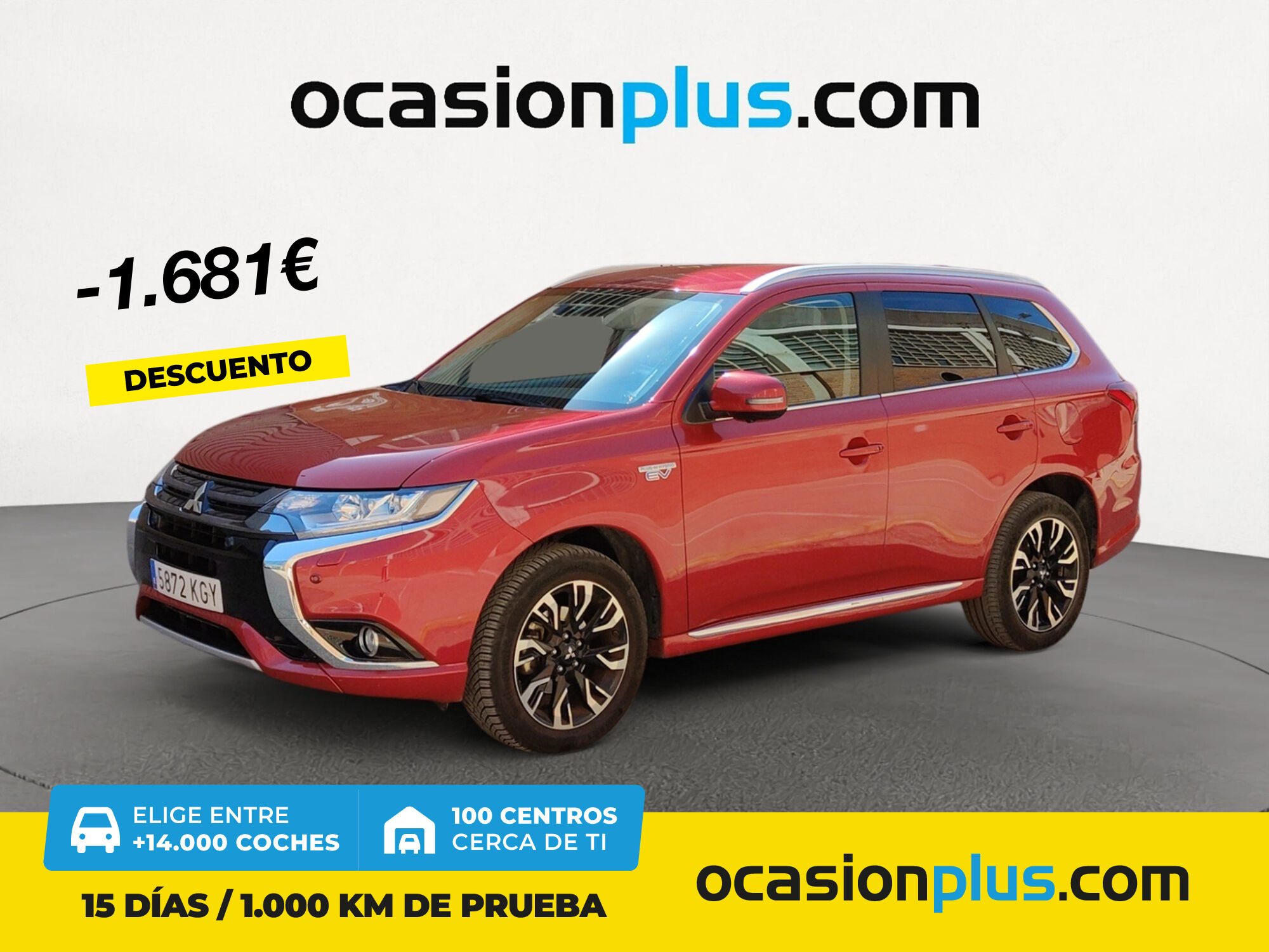 MITSUBISHI Outlander (2.0 PHEV Kaiteki 4WD Auto 149 kW (203 CV)) en Madrid