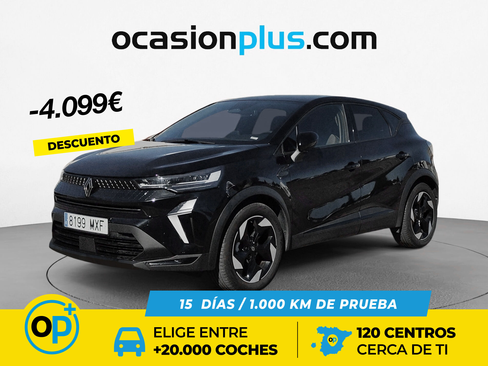 RENAULT Captur (Techno TCe 66 kW (90 CV)) en Madrid